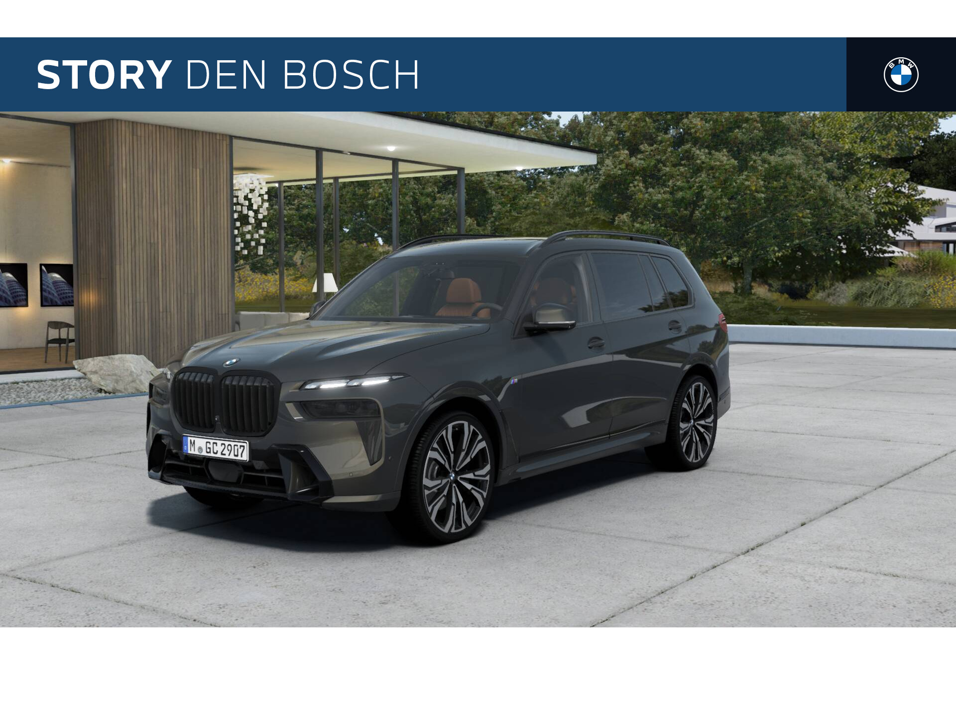 BMW X7 xDrive40i High Executive M Sport Automaat / Panoramadak Sky Lounge / Massagefunctie / Parking Assistant Professional / Bowers & Wilkins / Trekhaak / Integral Active Steering