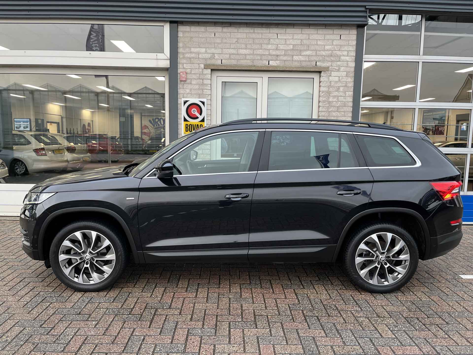 Škoda Kodiaq 1.5 TSI Ambition Clever 7p. / AUTOMAAT/ PARK. SENSOREN/ DODE HOEK/ STOEL VERWARM. V EN A/ STUUR VERWARM./ KEYLESS/ ADAPT. CRUISE/ APP CONNECT/ NAVI/ CLIMA/ DAB/ - 3/47