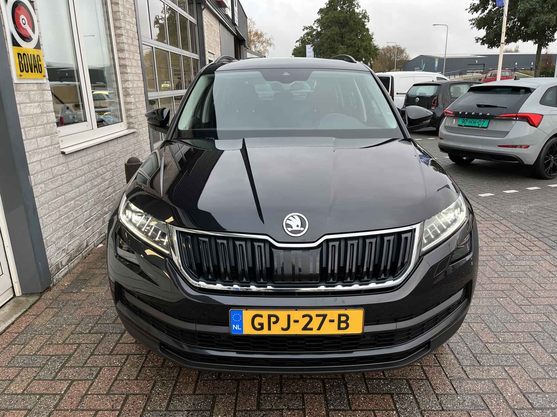 Škoda Kodiaq 1.5 TSI Ambition Clever 7p. / AUTOMAAT/ PARK. SENSOREN/ DODE HOEK/ STOEL VERWARM. V EN A/ STUUR VERWARM./ KEYLESS/ ADAPT. CRUISE/ APP CONNECT/ NAVI/ CLIMA/ DAB/ - 39/47