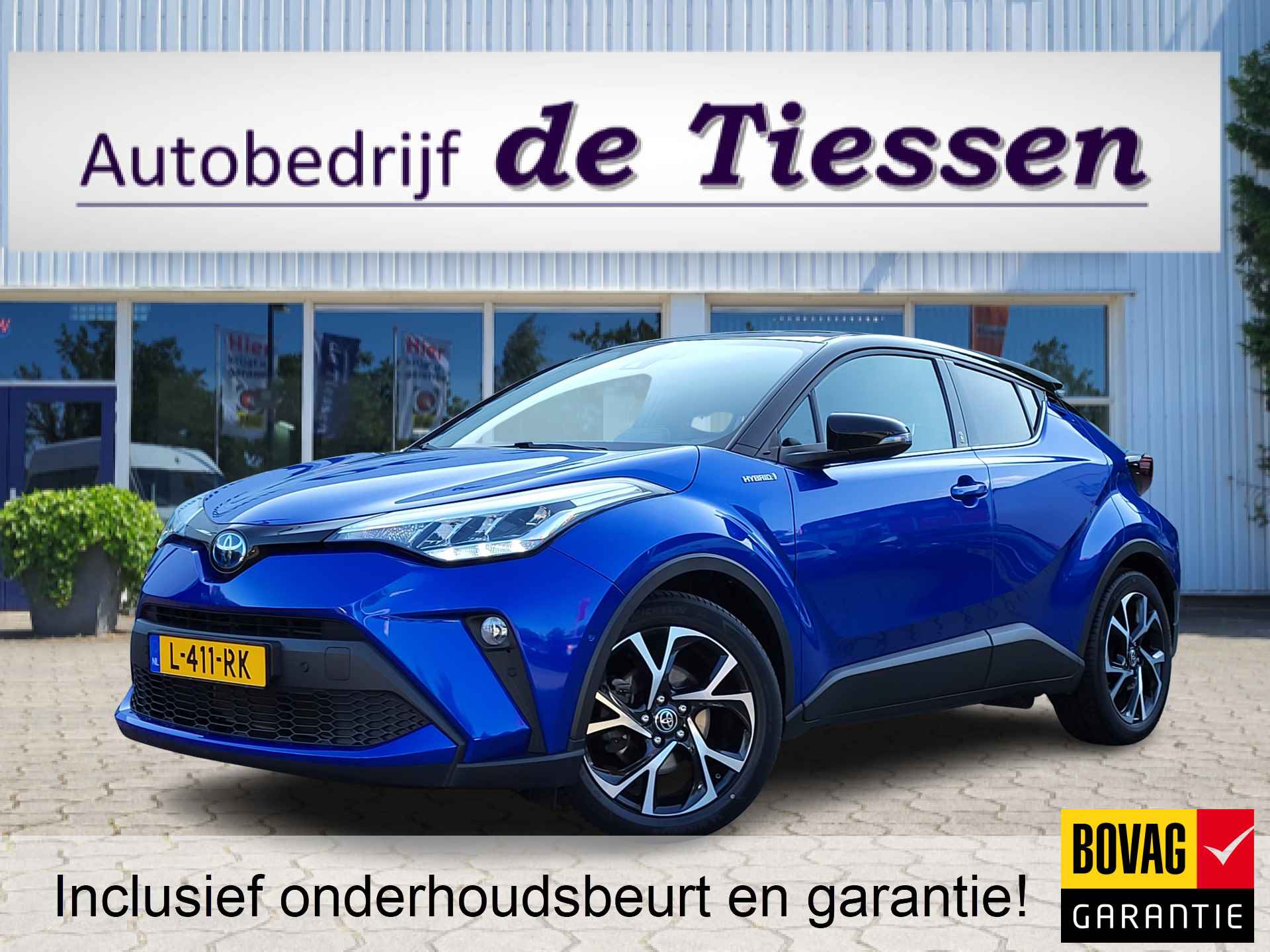 Toyota C-HR 2.0 Hybrid 153PK First Edition, Bi-Tone, Stoel-stuur verw, Trekhaak, Rijklaar met beurt & garantie! - 1/35