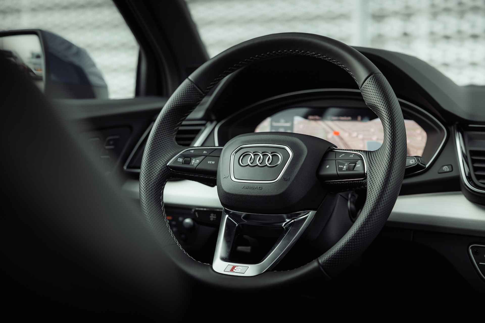 Audi Q5 Sportback 55 TFSI e 367pk quattro S edition | Nieuw 110k | Luchtvering | Panoramadak | Memory | Head Up | Bang & Olufsen | Parking pakket | Homelink | OLED - 29/40