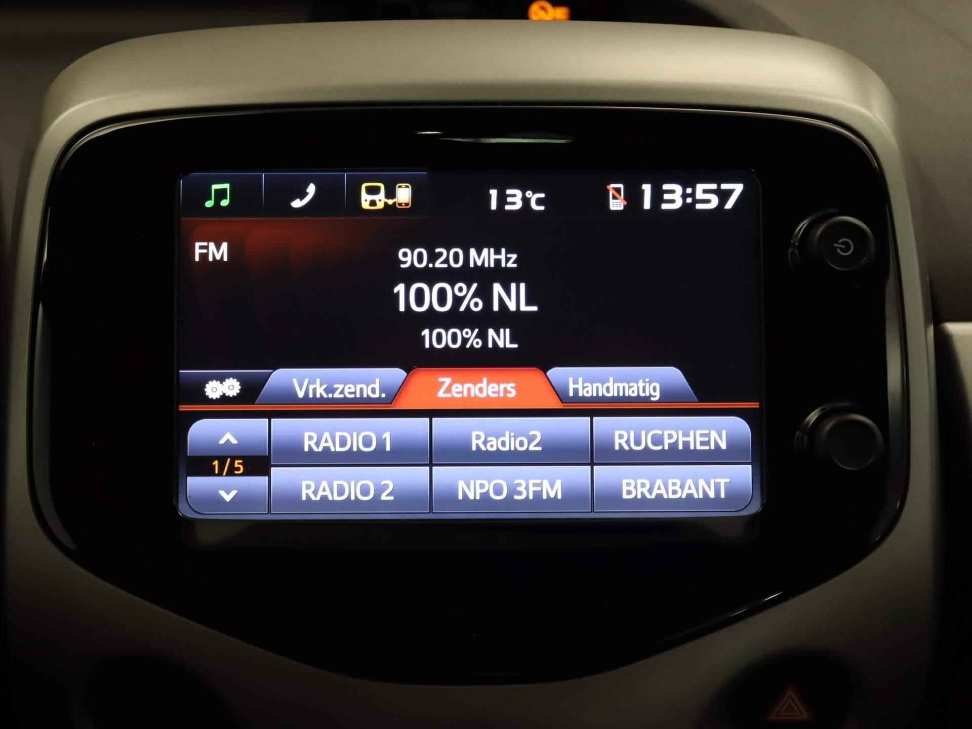 Toyota Aygo 1.0 VVT-i x-wave CABRIO DAK - AIRCO - ACHTERUITRIJCAMERA - ELEKTRISCHE RAMEN VOOR - BLUETOOTH - 25/29