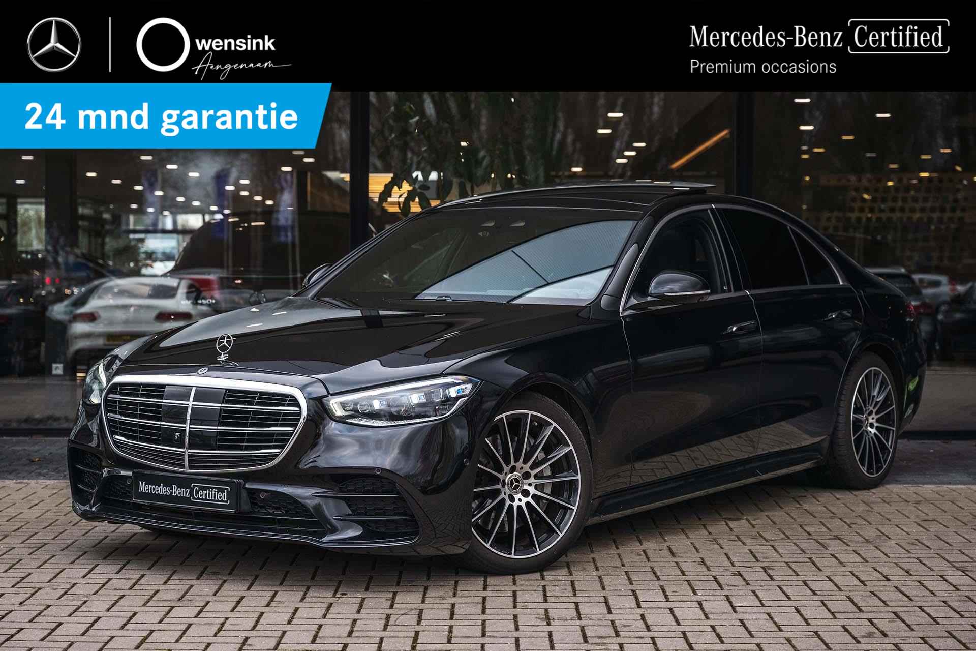 Mercedes-Benz S-klasse 580 e AMG Line | Luchtvering | Rijassistentiepakket | Panoramadak |Stoelventilatie | Burmester 3D | Head-up Display | Achterasbesturing - 35/35
