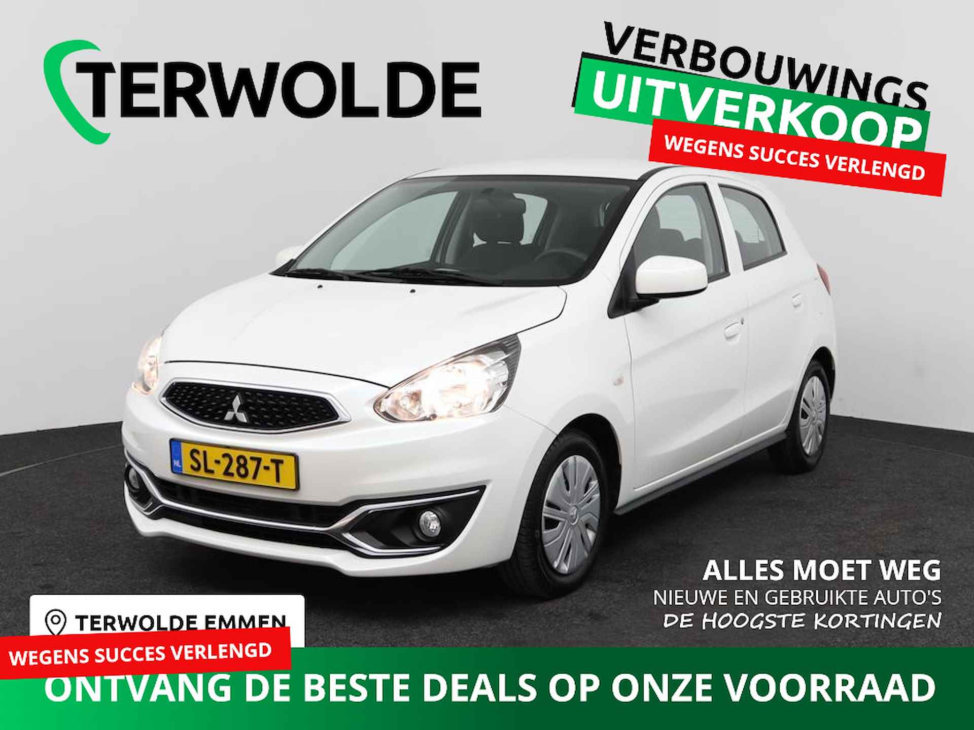 Mitsubishi Space Star 1.0 Cool+ AUTOMAAT | Eerste eigenaar | Airco | Mistlampen | Dealer onderhouden - 1/40