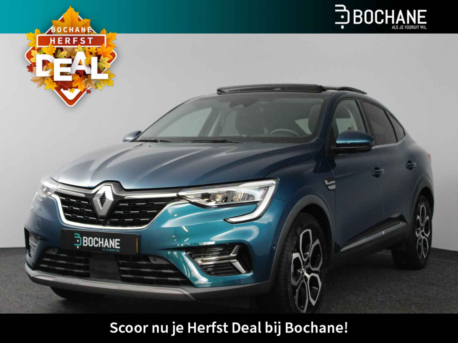 Renault Arkana 1.6 E-Tech hybrid 145 Techno | Leder | Panodak | 360°  camera | Stoel- en stuurverwarming | Apple Carplay/Android Auto - 1/52