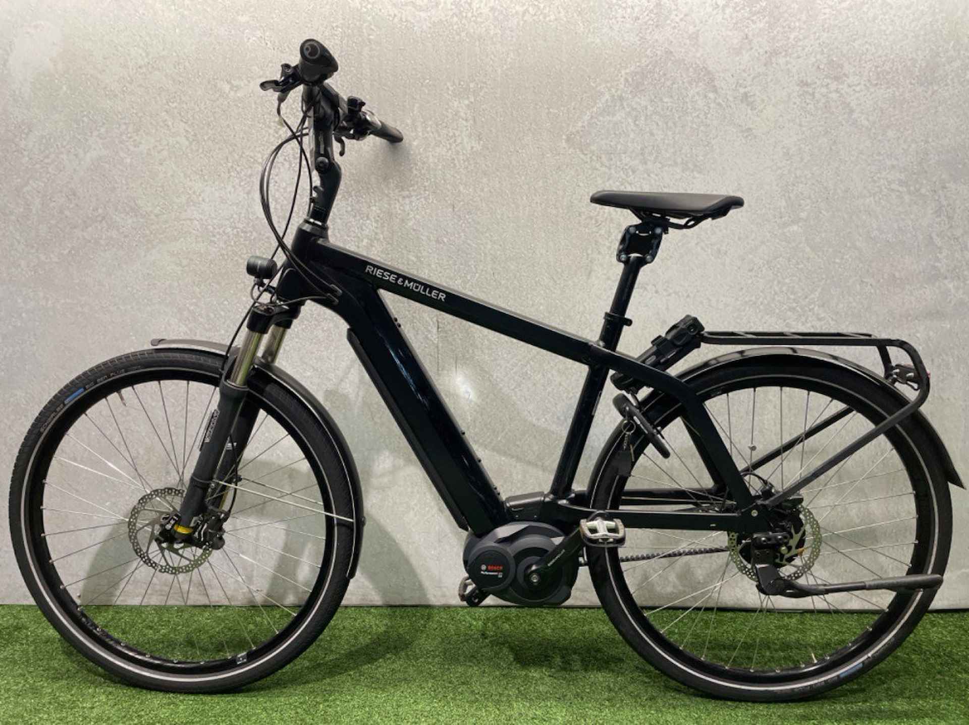 Riese & Müller Charger vario 447Wh. Heren Mat Zwart 54cm 2019 - 2/8