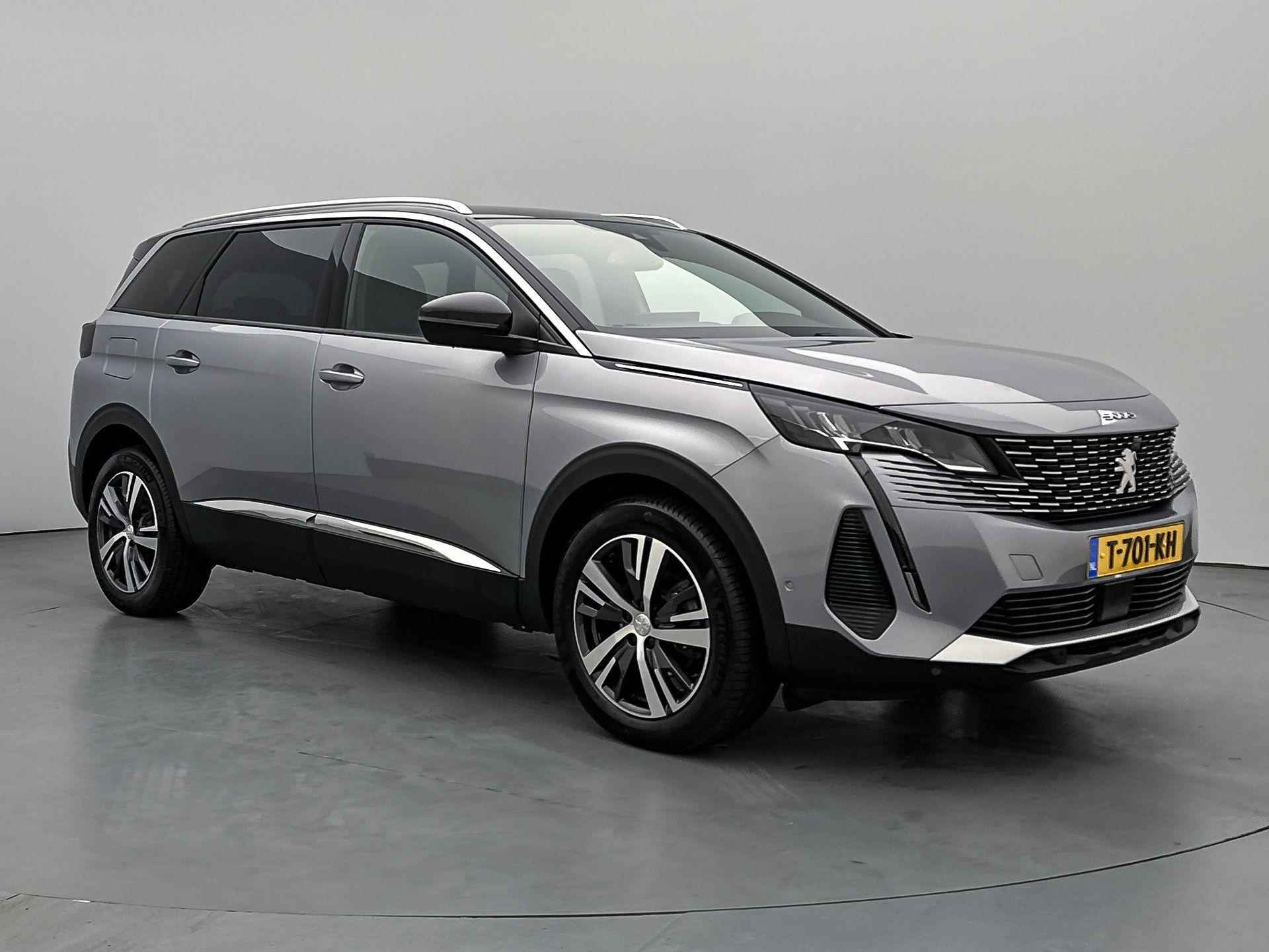 Peugeot 5008 SUV Allure Pack Business 130pk Automaat | Navigatie | Achteruitrijcamera | Climate Control | Keyless | Handsfree Achterklep | Dodehoeksensor | Parkeersensoren v+a | Cruise Control | Led koplampen | Apple Carplay / Android Auto | Bluetooth | DAB+ radio | Donker getint glas | 18" lichtmetalen velgen | - 3/34