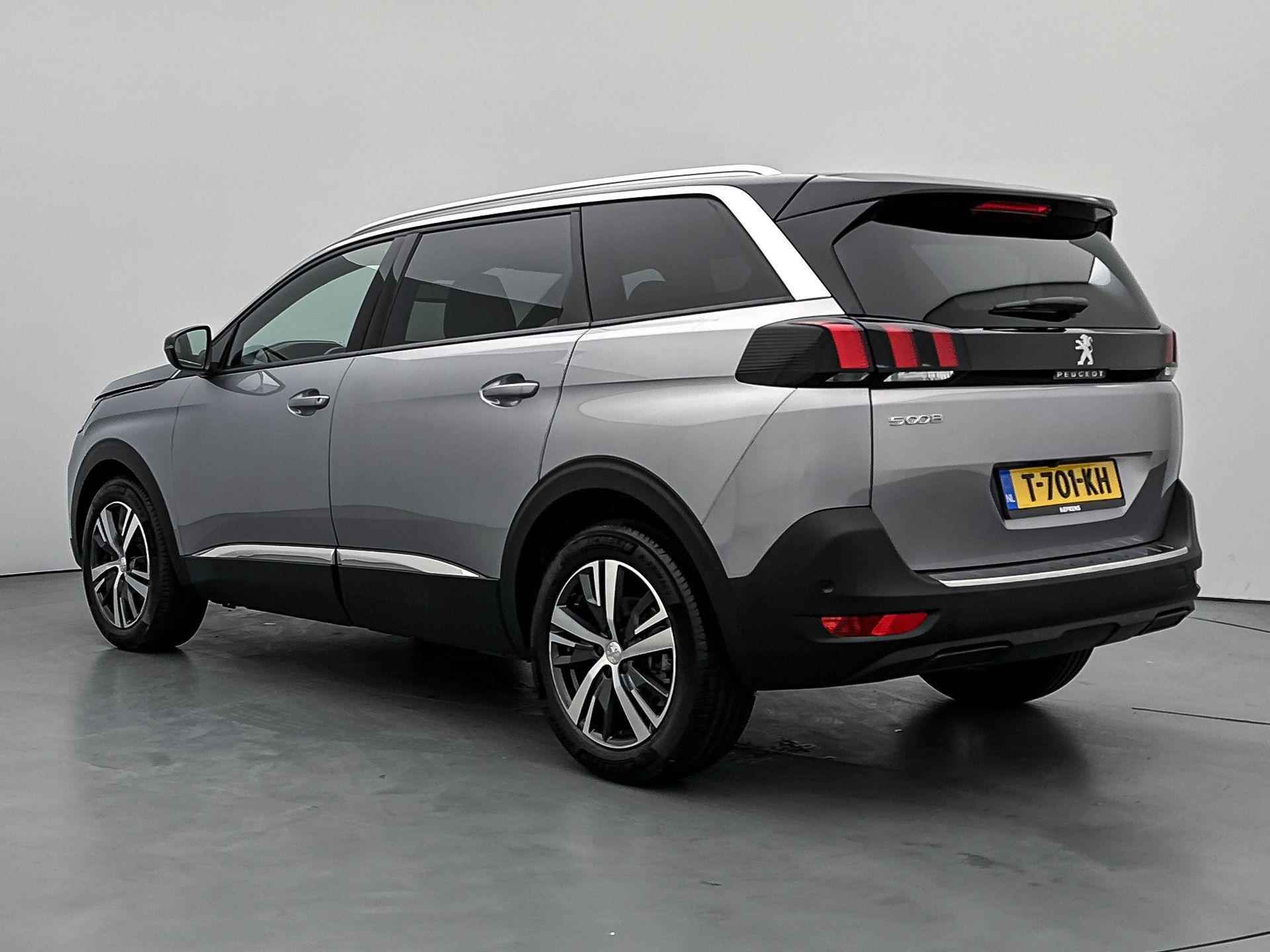 Peugeot 5008 SUV Allure Pack Business 130pk Automaat | Navigatie | Achteruitrijcamera | Climate Control | Keyless | Handsfree Achterklep | Dodehoeksensor | Parkeersensoren v+a | Cruise Control | Led koplampen | Apple Carplay / Android Auto | Bluetooth | DAB+ radio | Donker getint glas | 18" lichtmetalen velgen | - 7/34