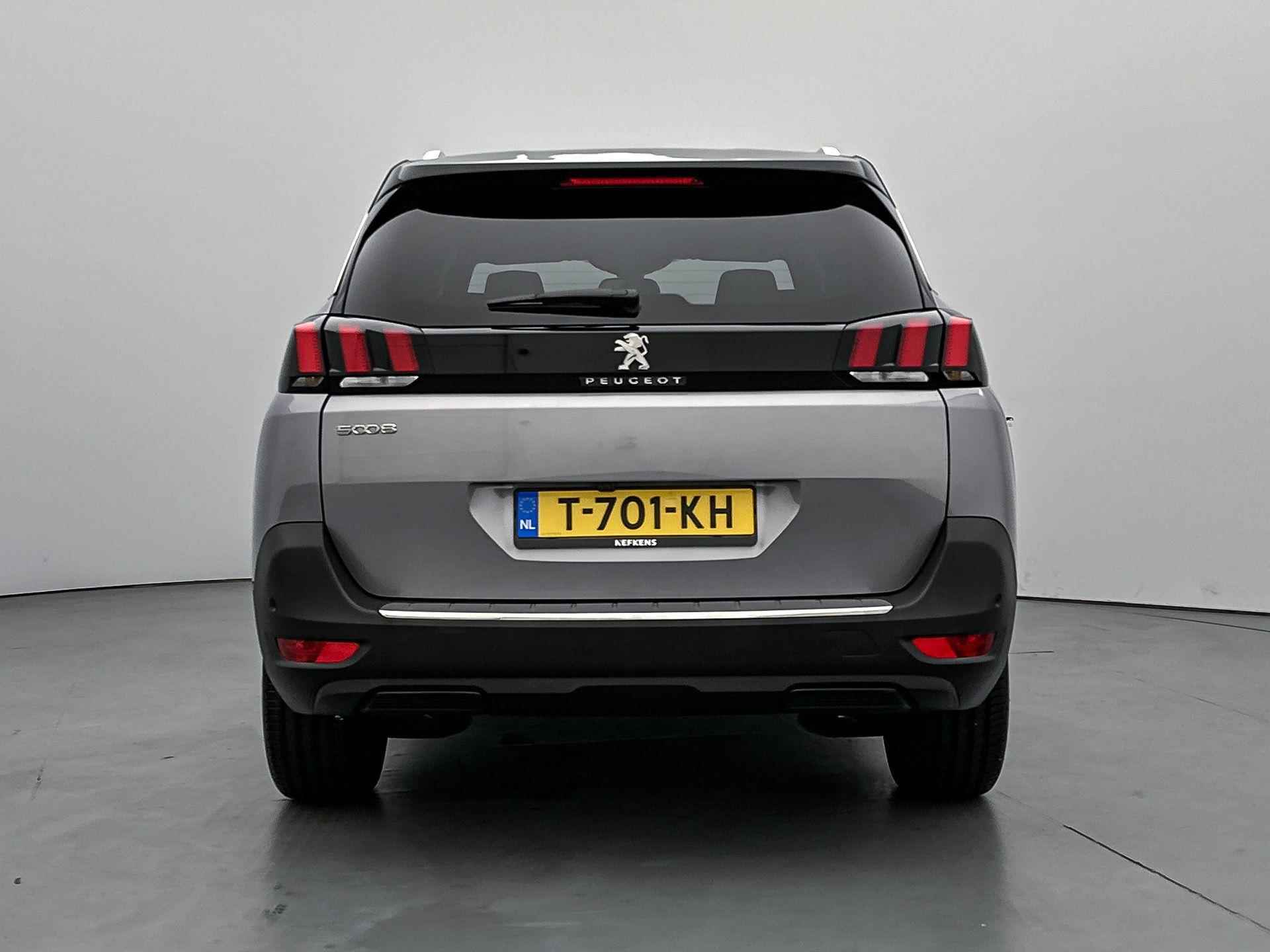 Peugeot 5008 SUV Allure Pack Business 130pk Automaat | Navigatie | Achteruitrijcamera | Climate Control | Keyless | Handsfree Achterklep | Dodehoeksensor | Parkeersensoren v+a | Cruise Control | Led koplampen | Apple Carplay / Android Auto | Bluetooth | DAB+ radio | Donker getint glas | 18" lichtmetalen velgen | - 8/34