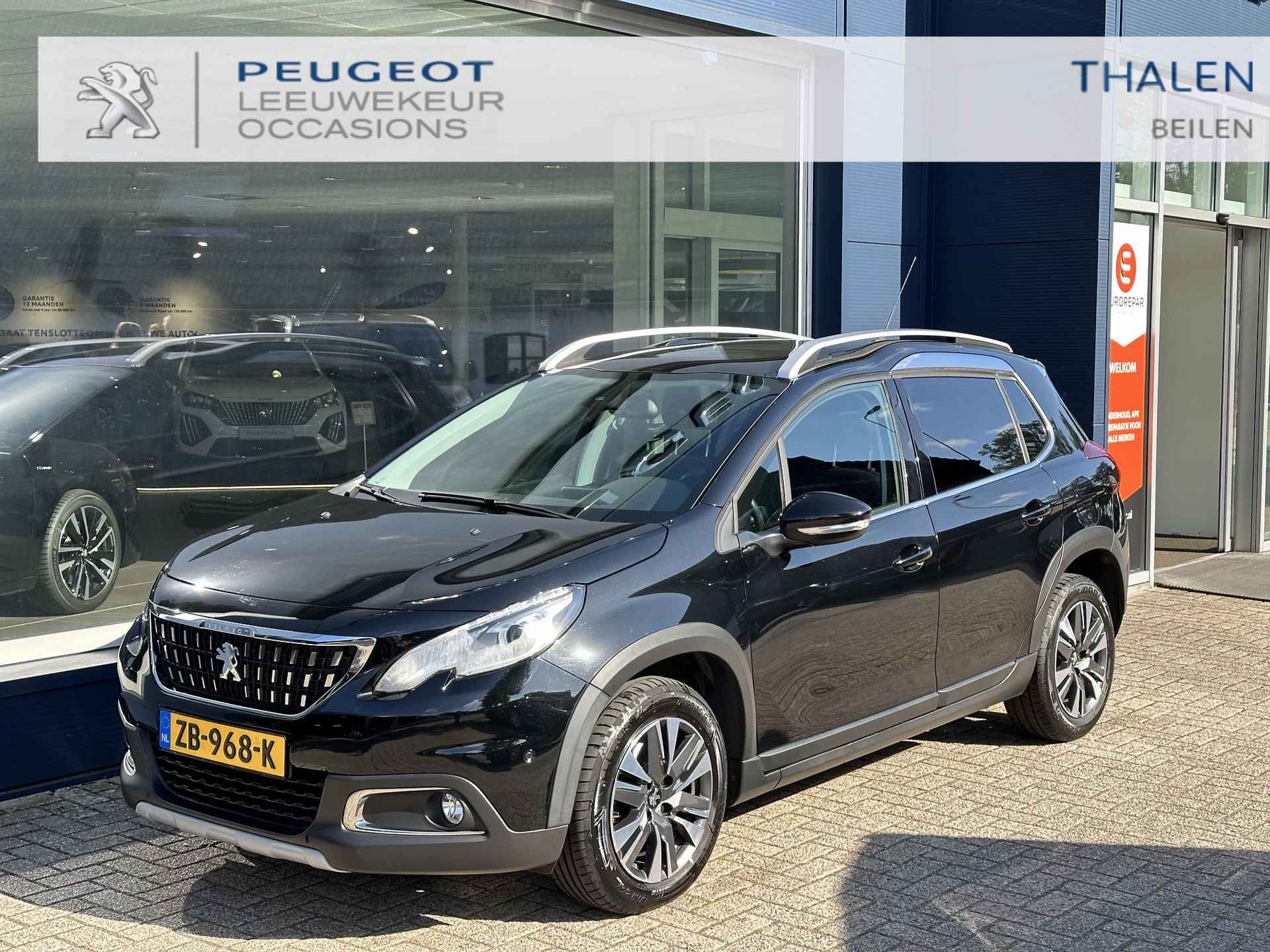 Peugeot 2008 1.2 Turbo 110 PK Allure Automaat EAT6 | Navigatie | Panoramadak | Slechts 45.400 KM | Parkeersensoren V+A | Hoge Zit Positie | Cruise Control | Climate Control | Mistlampen | DAB+ Radio | Licht & Regensensor | - 1/53