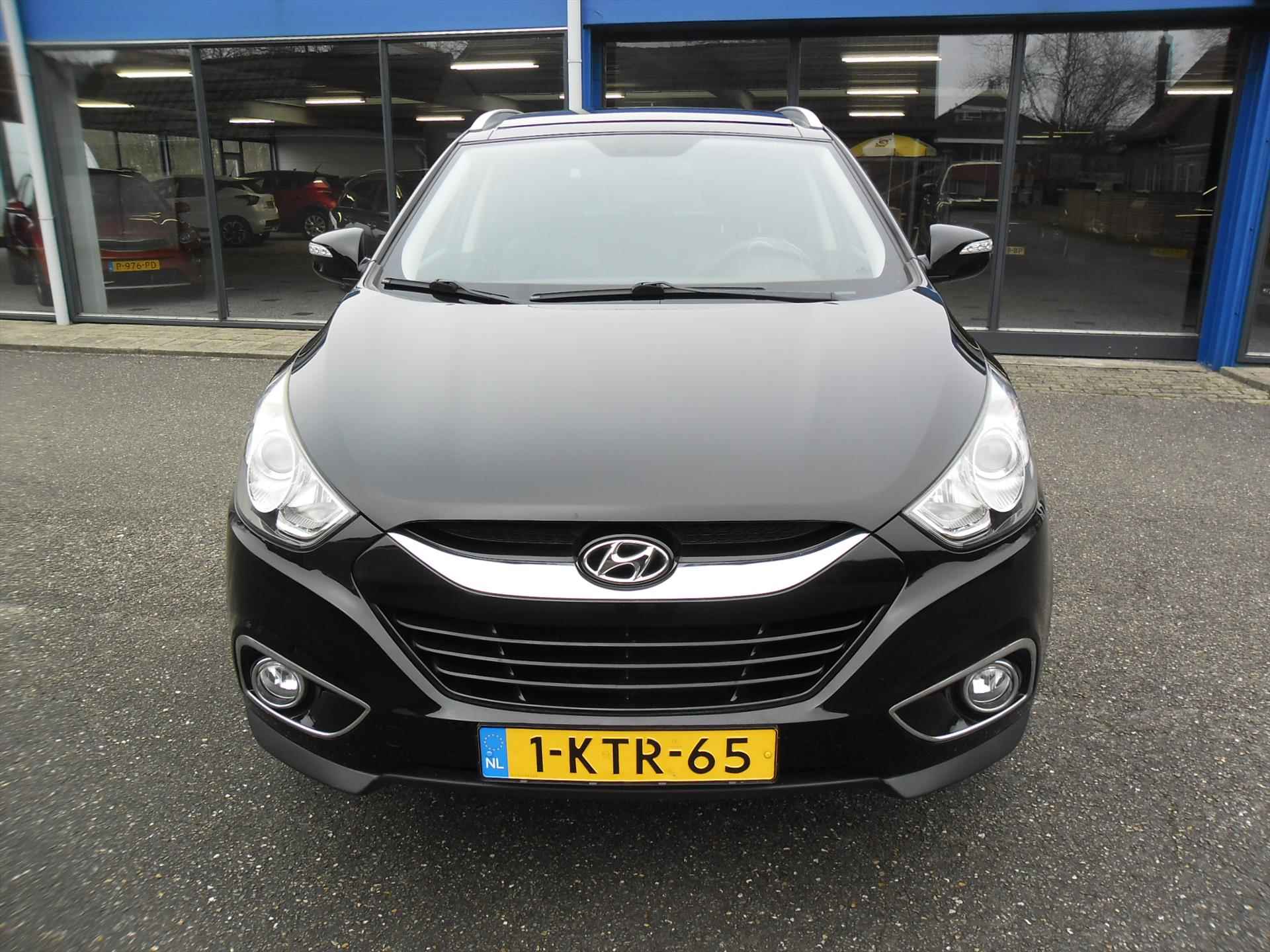 Hyundai IX35 1.6i GDI BLUE 135PK STYLE ECC LMV 1/2 LEDER SCHUIFDAK TREKHAAK PDC 87402 KM RIJKLAARPRIJS - 13/20