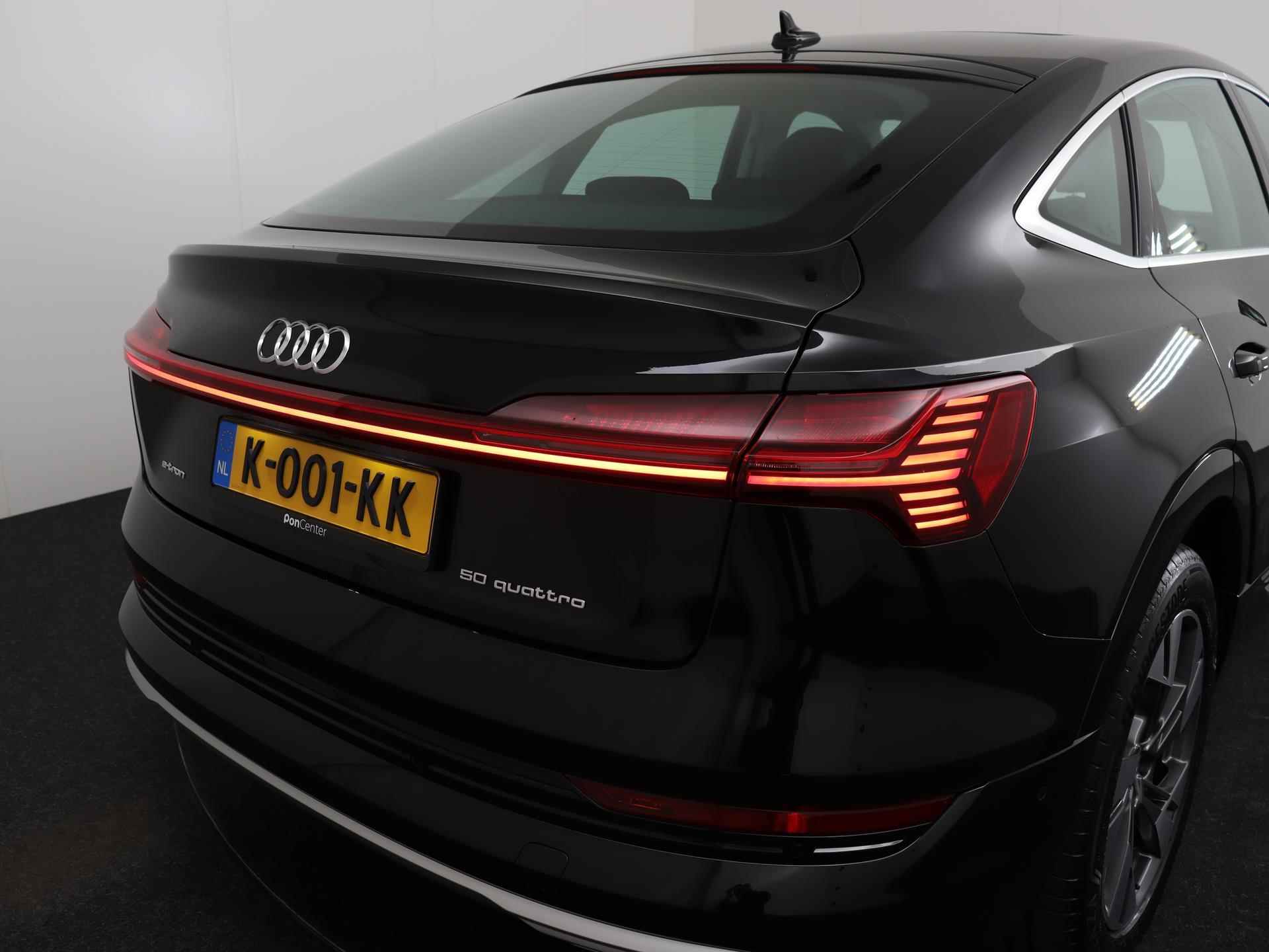 Audi e-tron Sportback 50 quattro Business edition Plus 71 kWh | Stoelverwarming | Navigatie | LED | Camera | Panoramadak | Adaptive Cruise | - 13/46