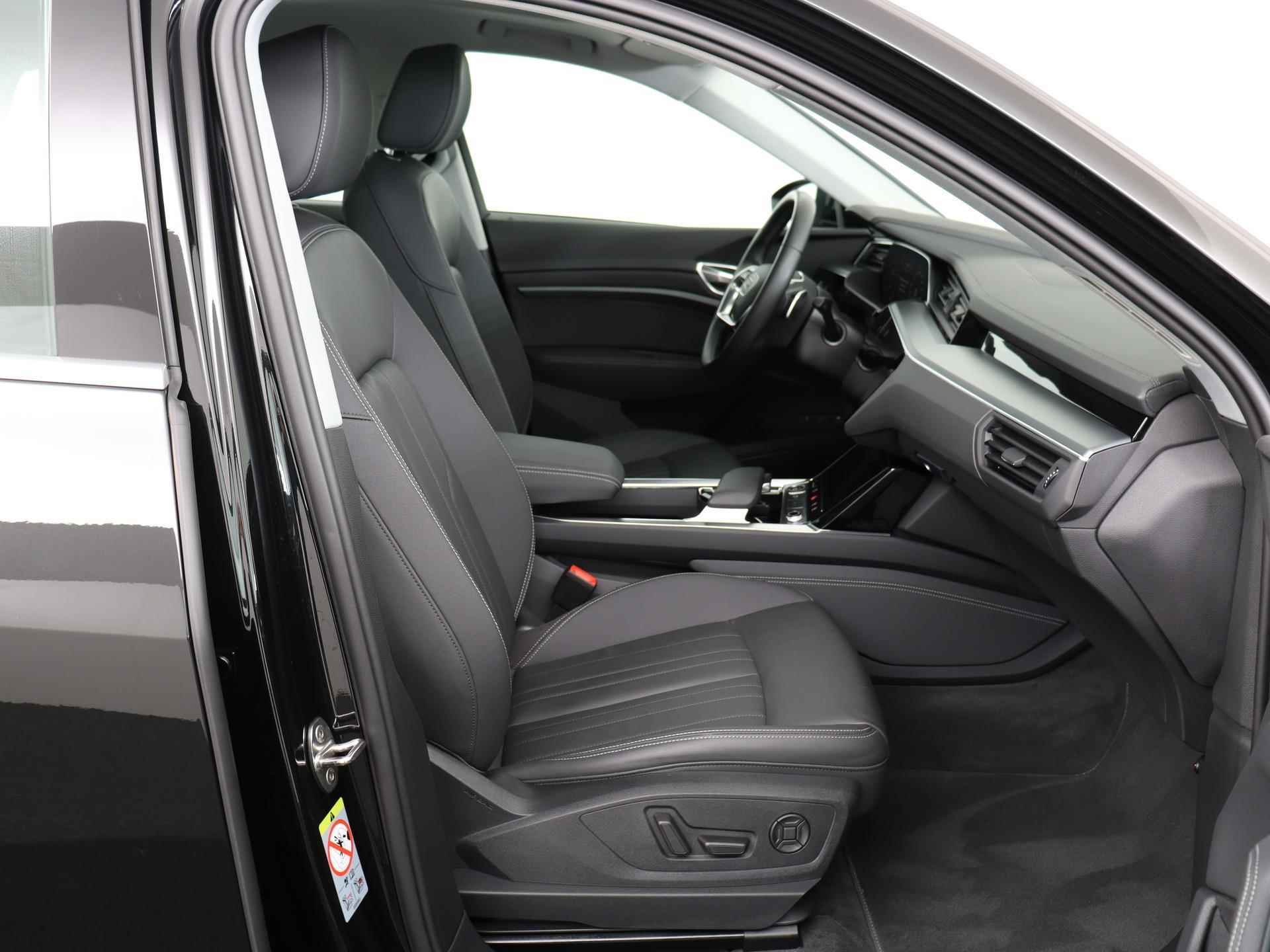 Audi e-tron Sportback 50 quattro Business edition Plus 71 kWh | Stoelverwarming | Navigatie | LED | Camera | Panoramadak | Adaptive Cruise | - 24/46