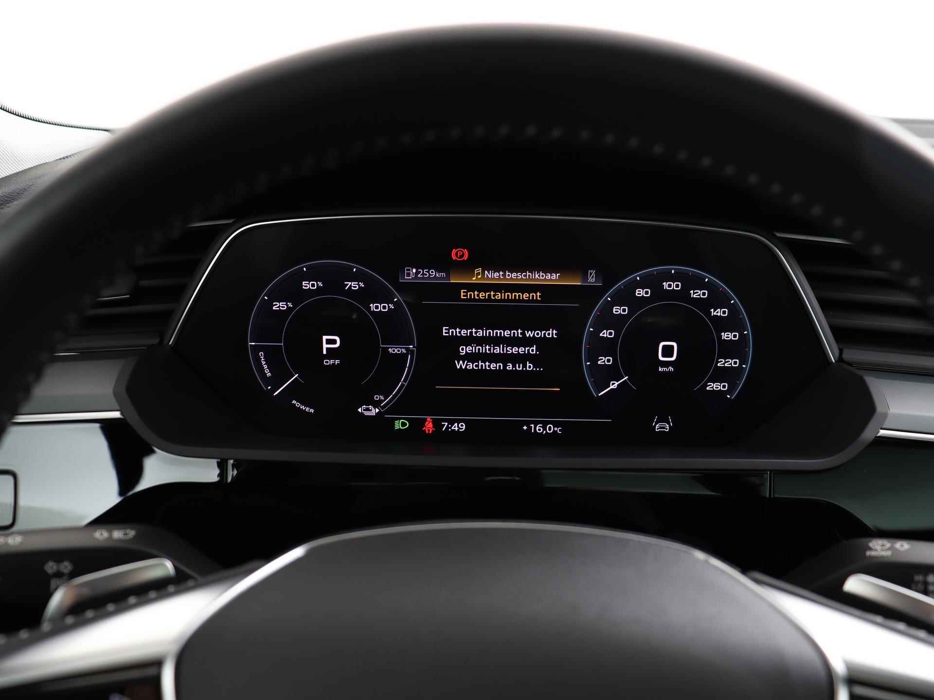 Audi e-tron Sportback 50 quattro Business edition Plus 71 kWh | Stoelverwarming | Navigatie | LED | Camera | Panoramadak | Adaptive Cruise | - 36/46