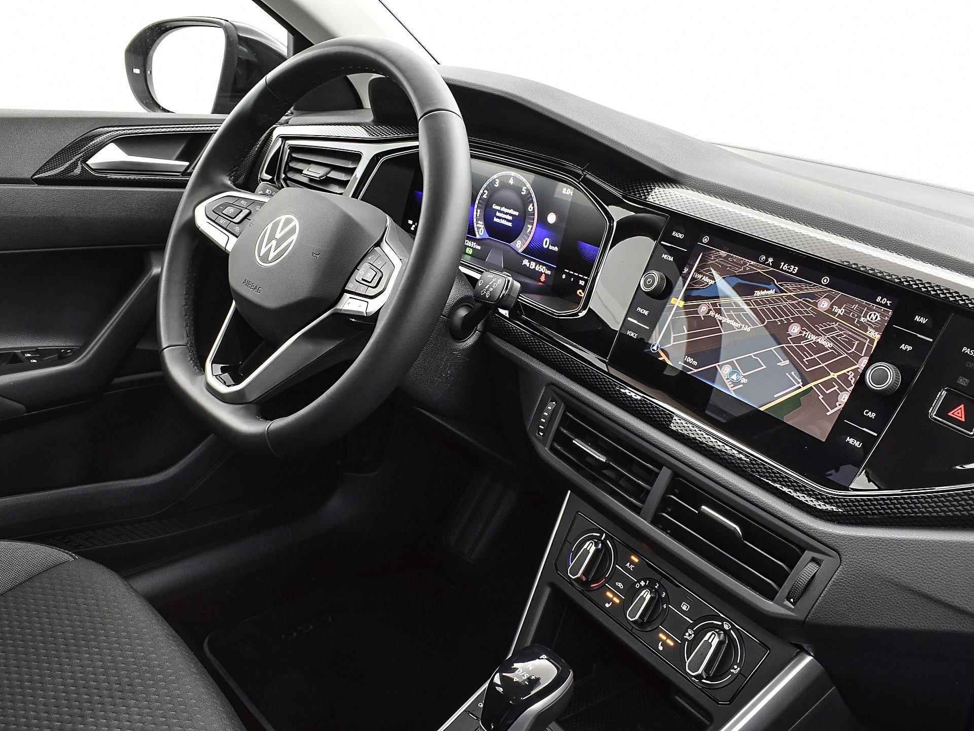 Volkswagen Taigo 1.0 Tsi 110pk DSG Life | Keyless | ACC | Airco | P-Sensoren | Camera | App-Connect | Navi | 16'' Inch | Garantie t/m 24-07-2027 of 100.000km - 15/34