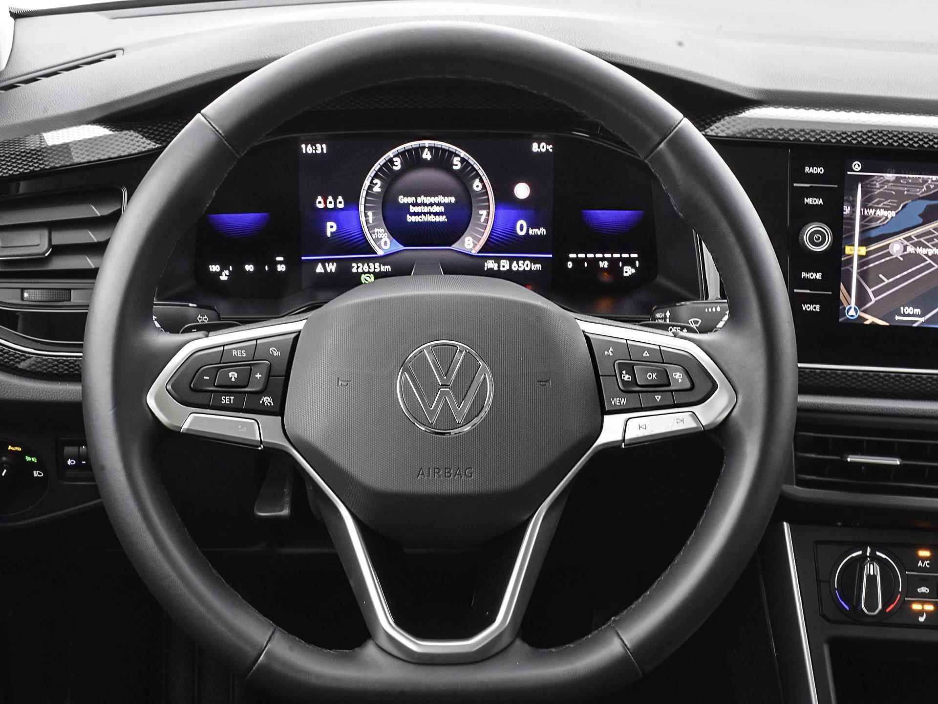 Volkswagen Taigo 1.0 Tsi 110pk DSG Life | Keyless | ACC | Airco | P-Sensoren | Camera | App-Connect | Navi | 16'' Inch | Garantie t/m 24-07-2027 of 100.000km - 20/34