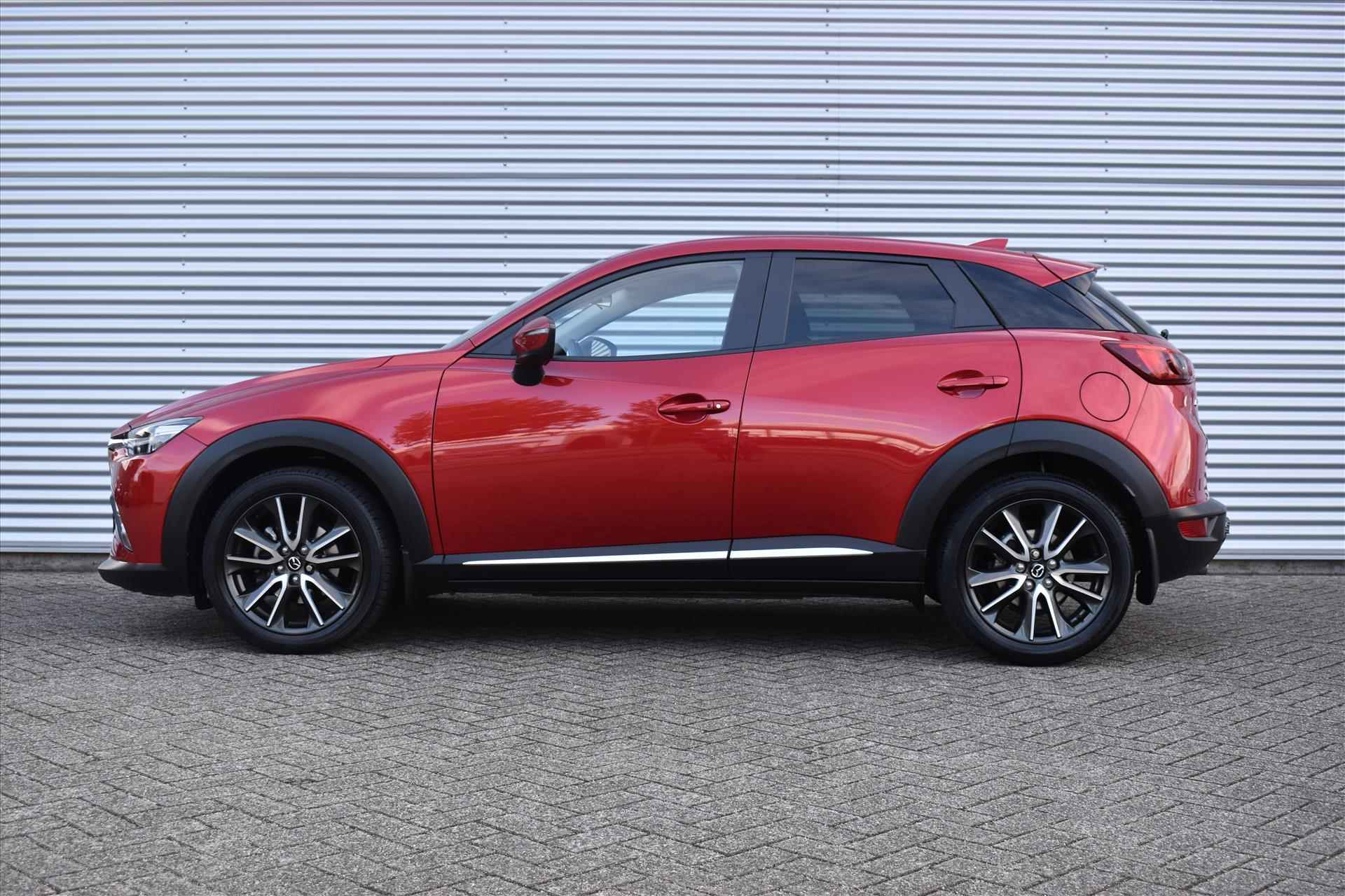 Mazda Cx-3 2.0 SKYACTIV-G 120pk GT-M Line | 100% Dealeronderhouden | Trekhaak | Camera | Head-up display | Navi | Stoel verw. | Incl. BOVAG garantie etc.. - 5/28