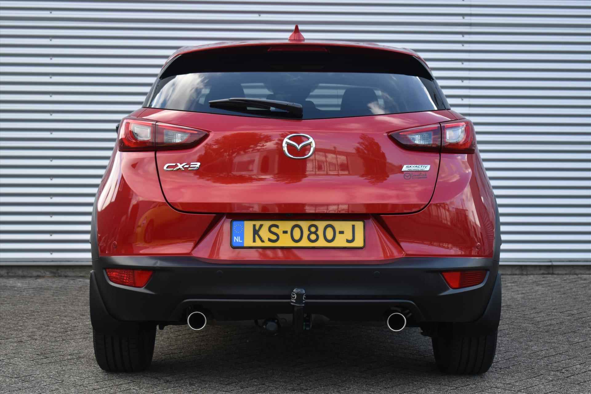 Mazda Cx-3 2.0 SKYACTIV-G 120pk GT-M Line | 100% Dealeronderhouden | Trekhaak | Camera | Head-up display | Navi | Stoel verw. | Incl. BOVAG garantie etc.. - 10/28