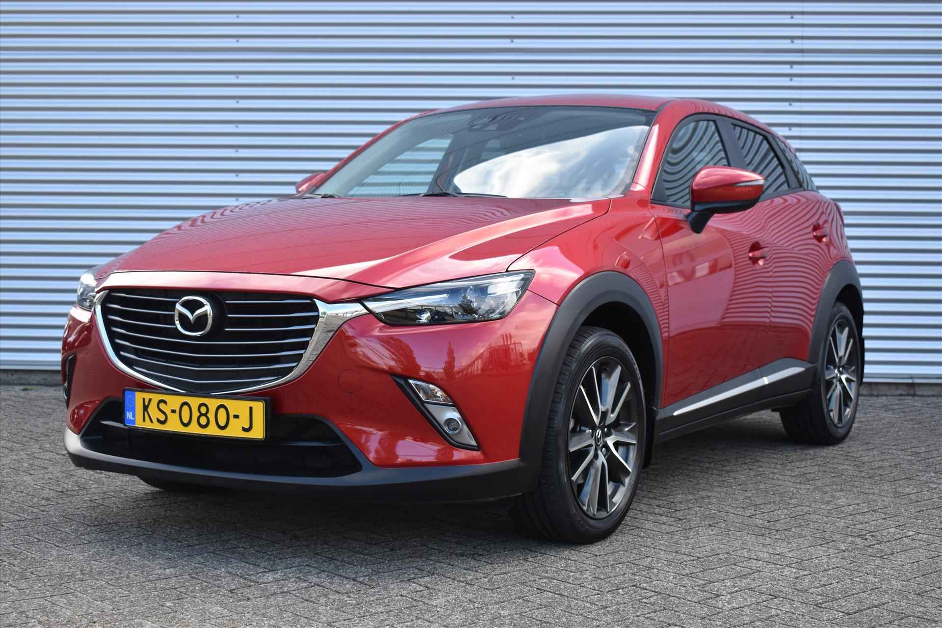 Mazda Cx-3 2.0 SKYACTIV-G 120pk GT-M Line | 100% Dealeronderhouden | Trekhaak | Camera | Head-up display | Navi | Stoel verw. | Incl. BOVAG garantie etc.. - 27/28