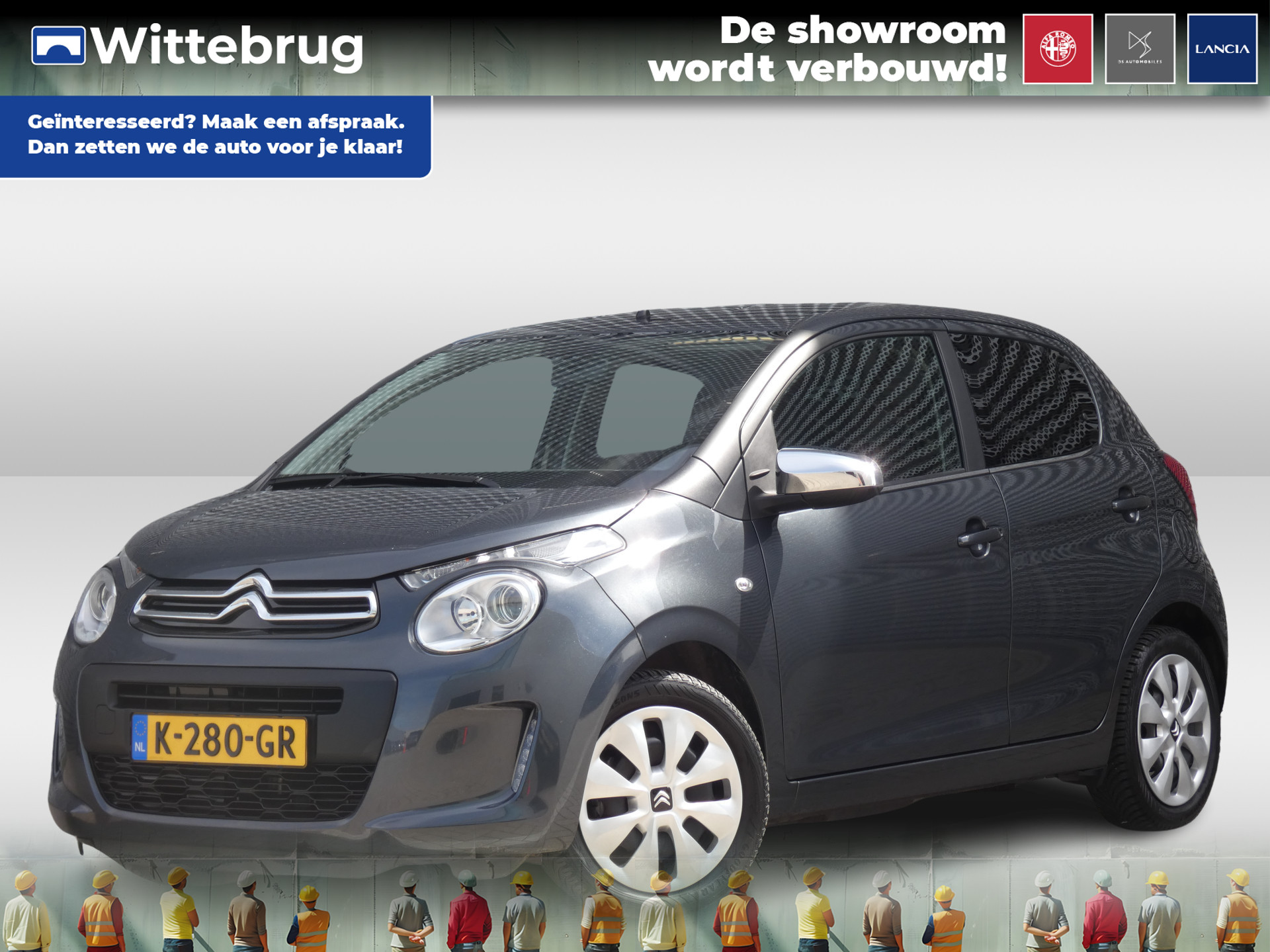 Citroën C1 1.0 72PK Feel ! Parkeer Camera | Apple Carplay | Android Auto | ! bij viaBOVAG.nl