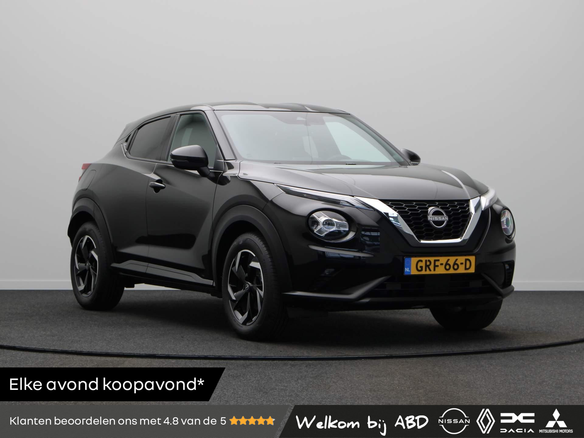 Nissan Juke 1.0 DIG-T N-Connecta | Automaat | Stoel, Stuur en Voorruit Verwarming | Achteruitrij Camera | Climate Control | DAB Radio |