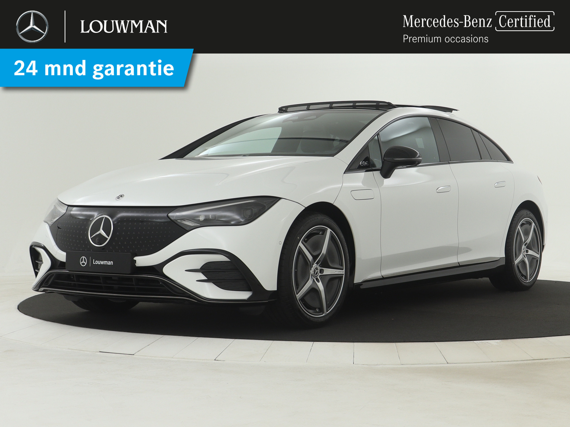 Mercedes-Benz EQE 300 Sport Edition 89 kWh | Nightpakket | Rijassistentiepakket plus | KEYLESS GO-pakket | Parkeerpakket met 360° camera's | Burmester® 3D-Surround sound system | USB-pakket plus | Augmented reality voor MBUX navigatie |