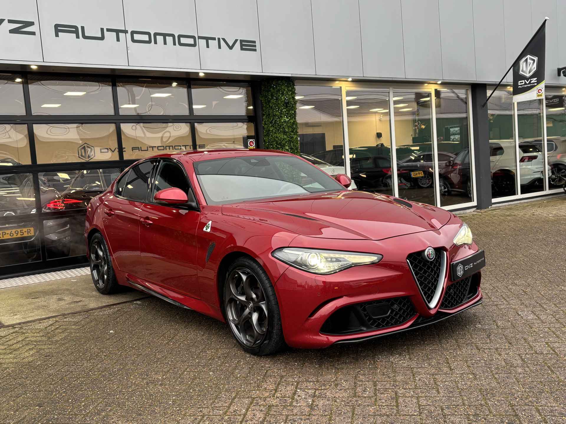 Alfa Romeo Giulia 2.9 V6 510PK Quadrifoglio | Carbon | Sound Pack | Seat Pack | BTW - 5/42