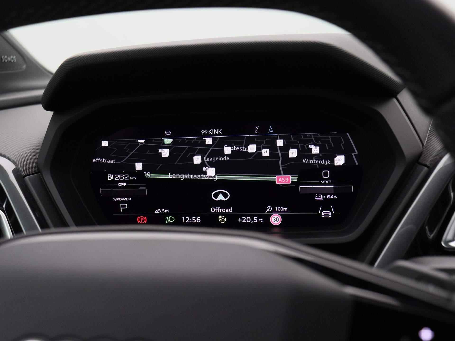 Audi Q4 e-tron 50 quattro S edition 82 kWh 299 PK | S-line | Automaat | Navigatie | Camera | Panoramadak | Adaptive Cruise Control | Climate Control | Stoelverwarming | Virtual Cockpit | LED Matrix | Lichtmetalen velgen | Privacy glass | - 28/56