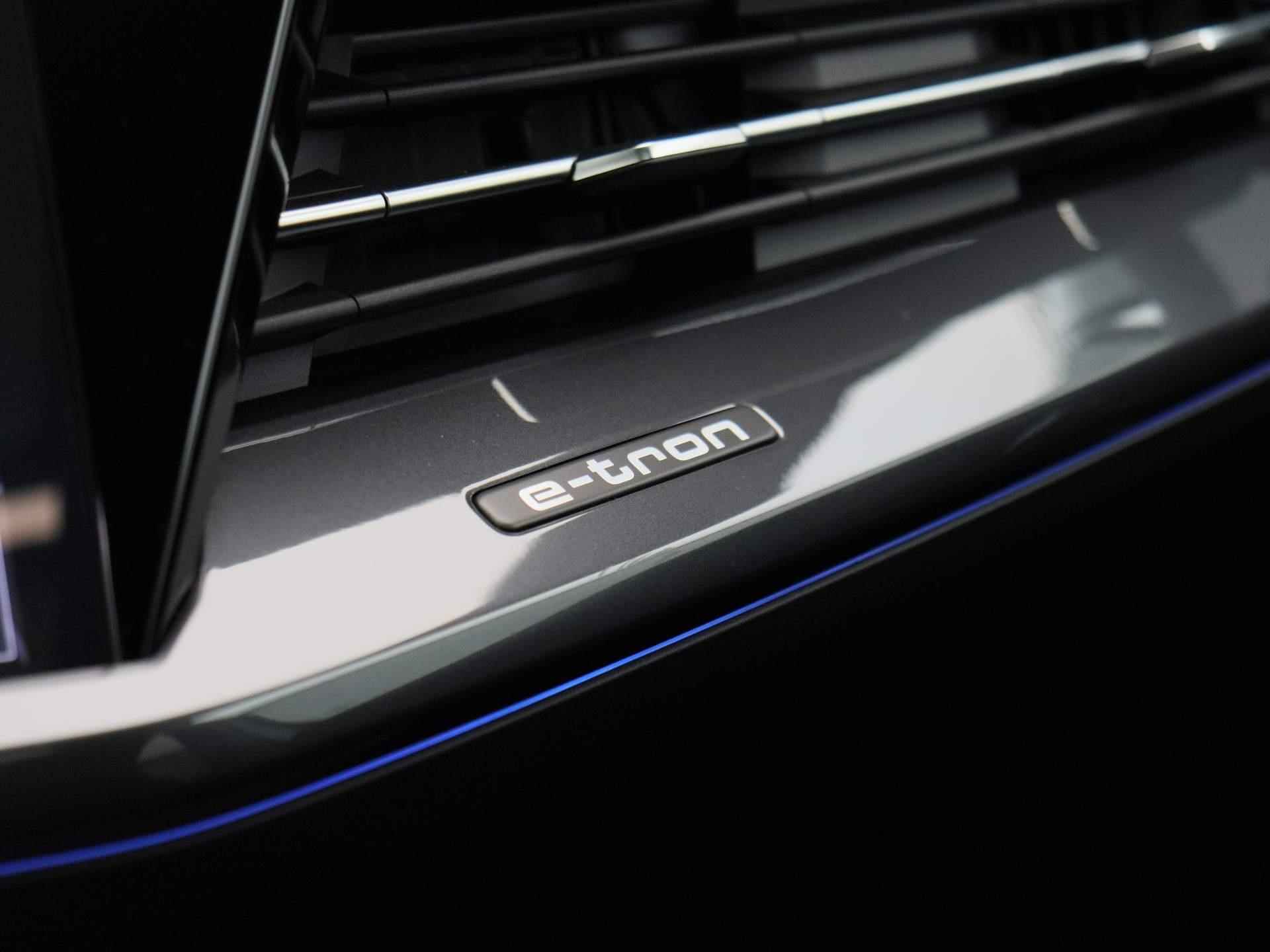 Audi Q4 e-tron 50 quattro S edition 82 kWh 299 PK | S-line | Automaat | Navigatie | Camera | Panoramadak | Adaptive Cruise Control | Climate Control | Stoelverwarming | Virtual Cockpit | LED Matrix | Lichtmetalen velgen | Privacy glass | - 34/56