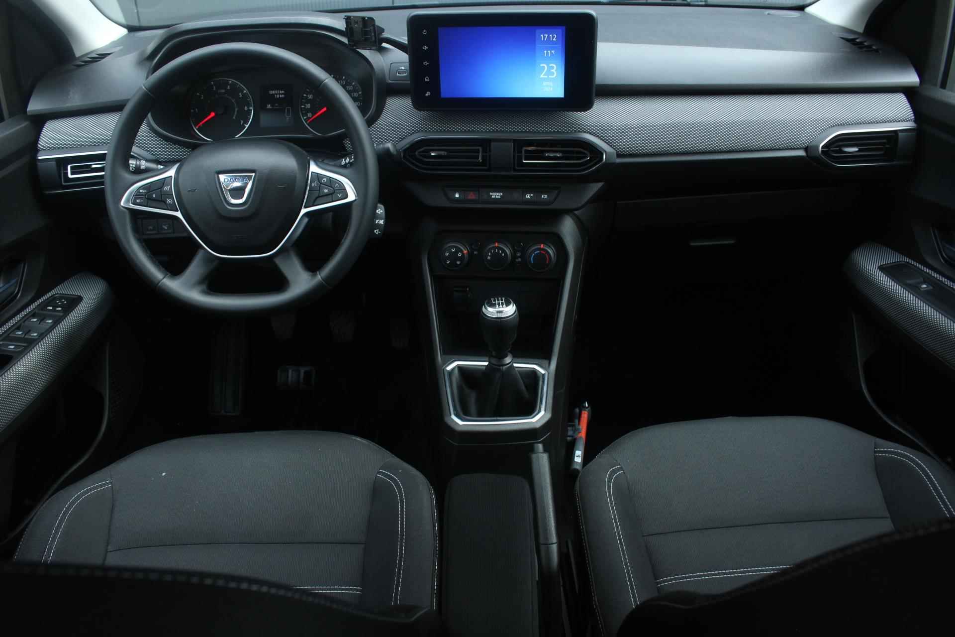 Dacia Sandero 1.0 TCe 100Pk Bi-Fuel Comfort | Parkeersensoren | Apple & Android Carplay | Airco | Automatische Verlichting & Regensensoren | Middenarmsteun | Radio DAB+ | - 11/21