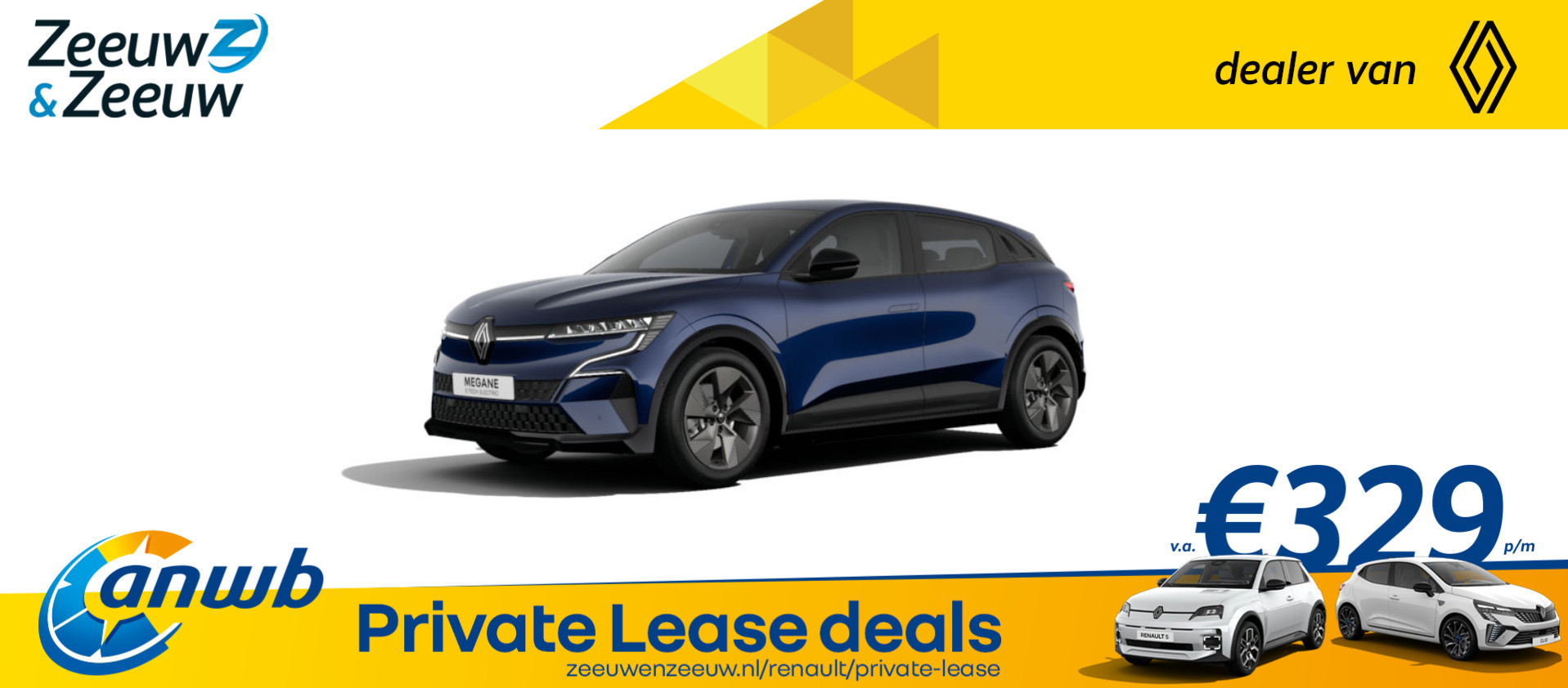 Renault Megane E-Tech Comfort Range Evolution 60 kWh | Uit Voorraad Leverbaar | Financiering tegen 1,9% Rente | Pack City | Pack Navigation | Pack Winter |