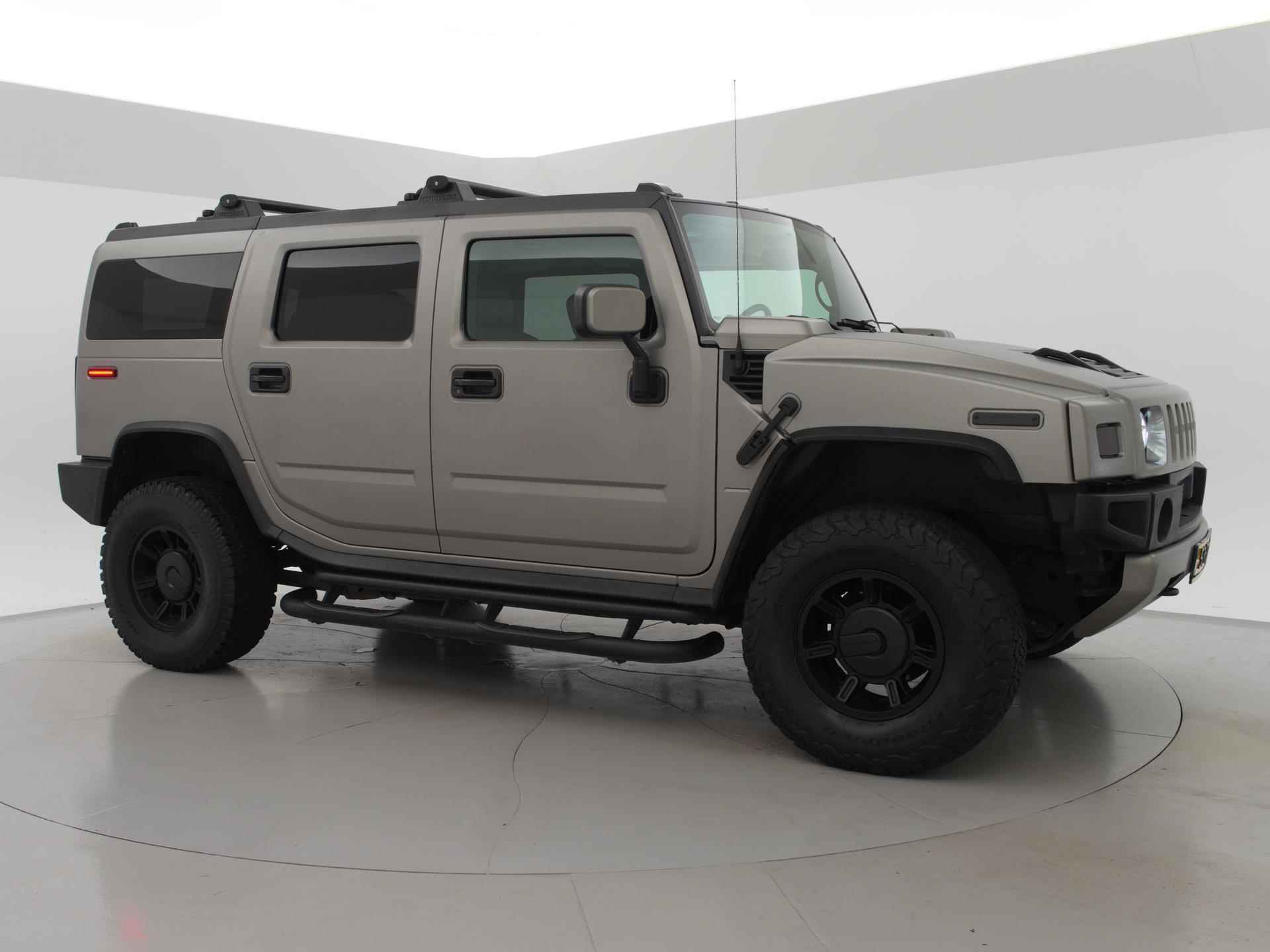 Hummer H2 6.0 V8 331 PK 4X4 AUT. MAT GRIJS + APPLE CARPLAY / LED / SCHUIFDAK / BOSE - 16/42