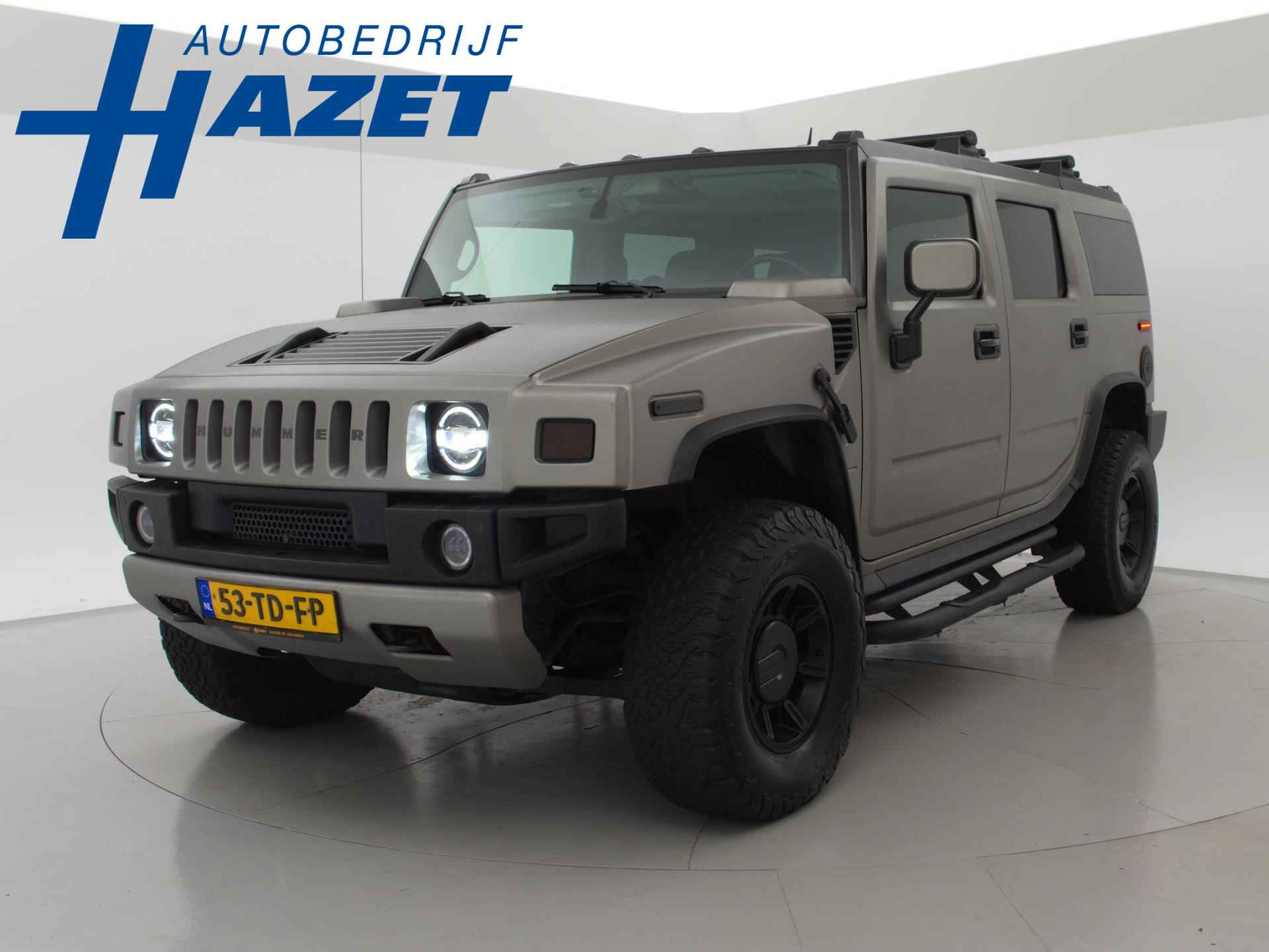 Hummer H2 6.0 V8 331 PK 4X4 AUT. MAT GRIJS + APPLE CARPLAY / LED / SCHUIFDAK / BOSE - 1/42