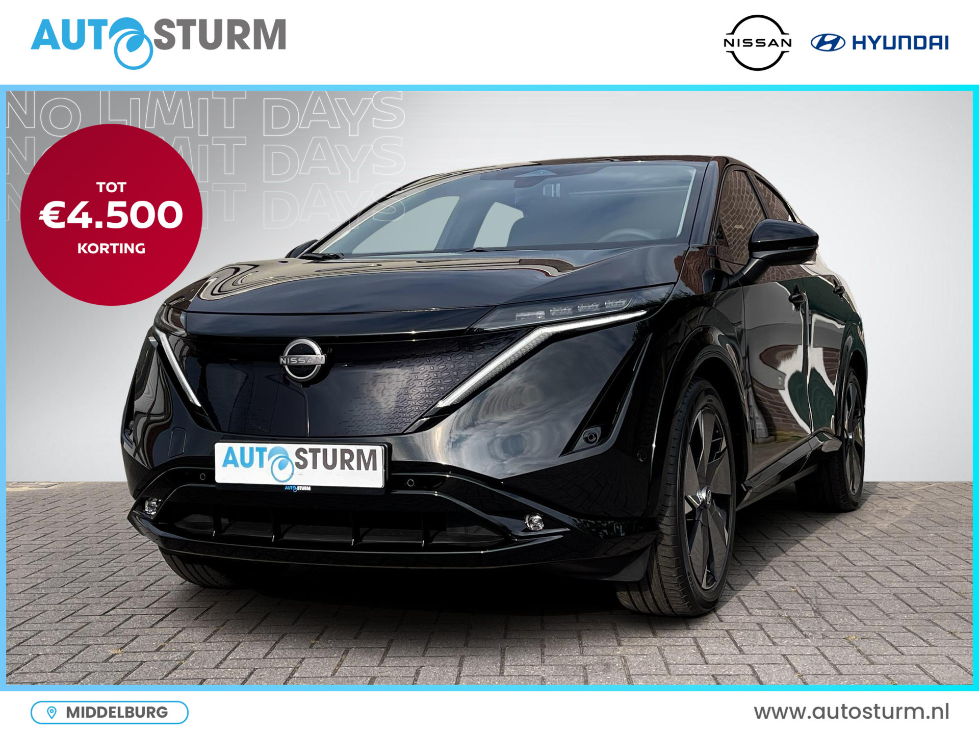 Nissan Ariya e-4ORCE Evolve 91 kWh *€4.500 VOORDEEL!*