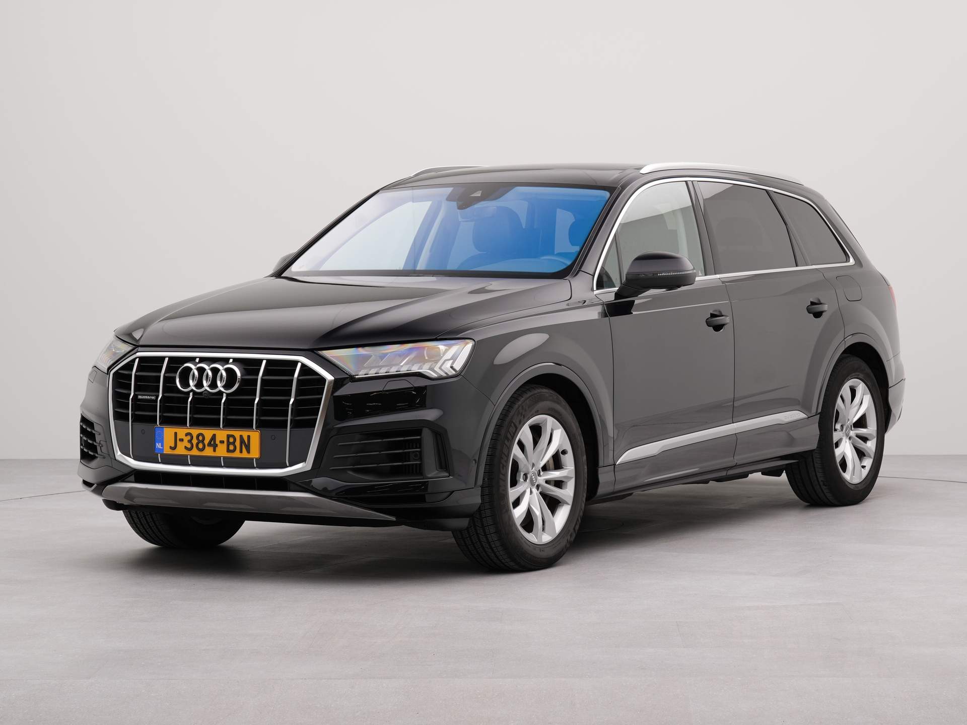 Audi Q7 55 TFSI e quattro Pro Line Plus | autom 8 traps | Audi entertainment systeem achter| Lederen bekleding | Navigatie by App | Panoramadak | LM velgen 19"