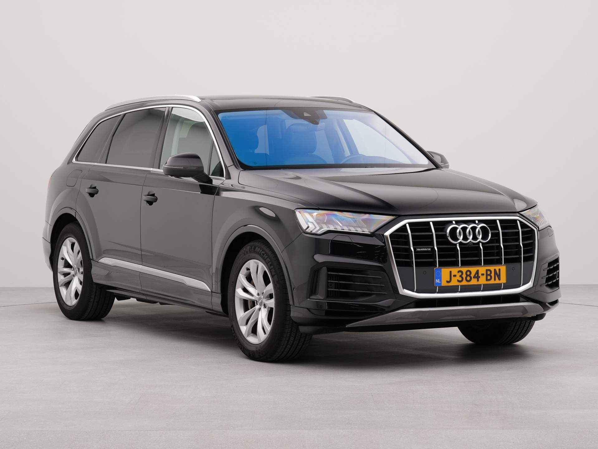 Audi Q7 55 TFSI e quattro Pro Line Plus | autom 8 traps | Audi entertainment systeem achter| Lederen bekleding | Navigatie by App | Panoramadak | LM velgen 19" - 2/83