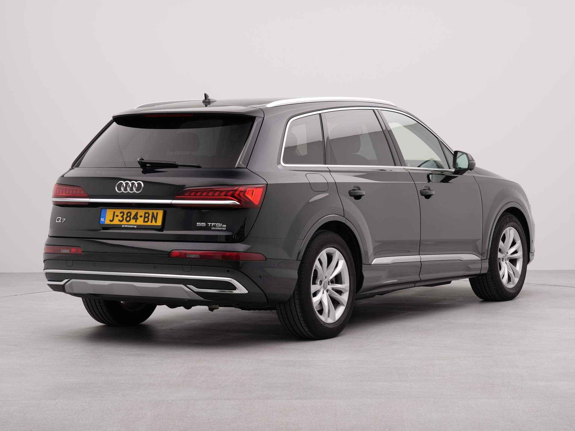 Audi Q7 55 TFSI e quattro Pro Line Plus | autom 8 traps | Audi entertainment systeem achter| Lederen bekleding | Navigatie by App | Panoramadak | LM velgen 19" - 9/83