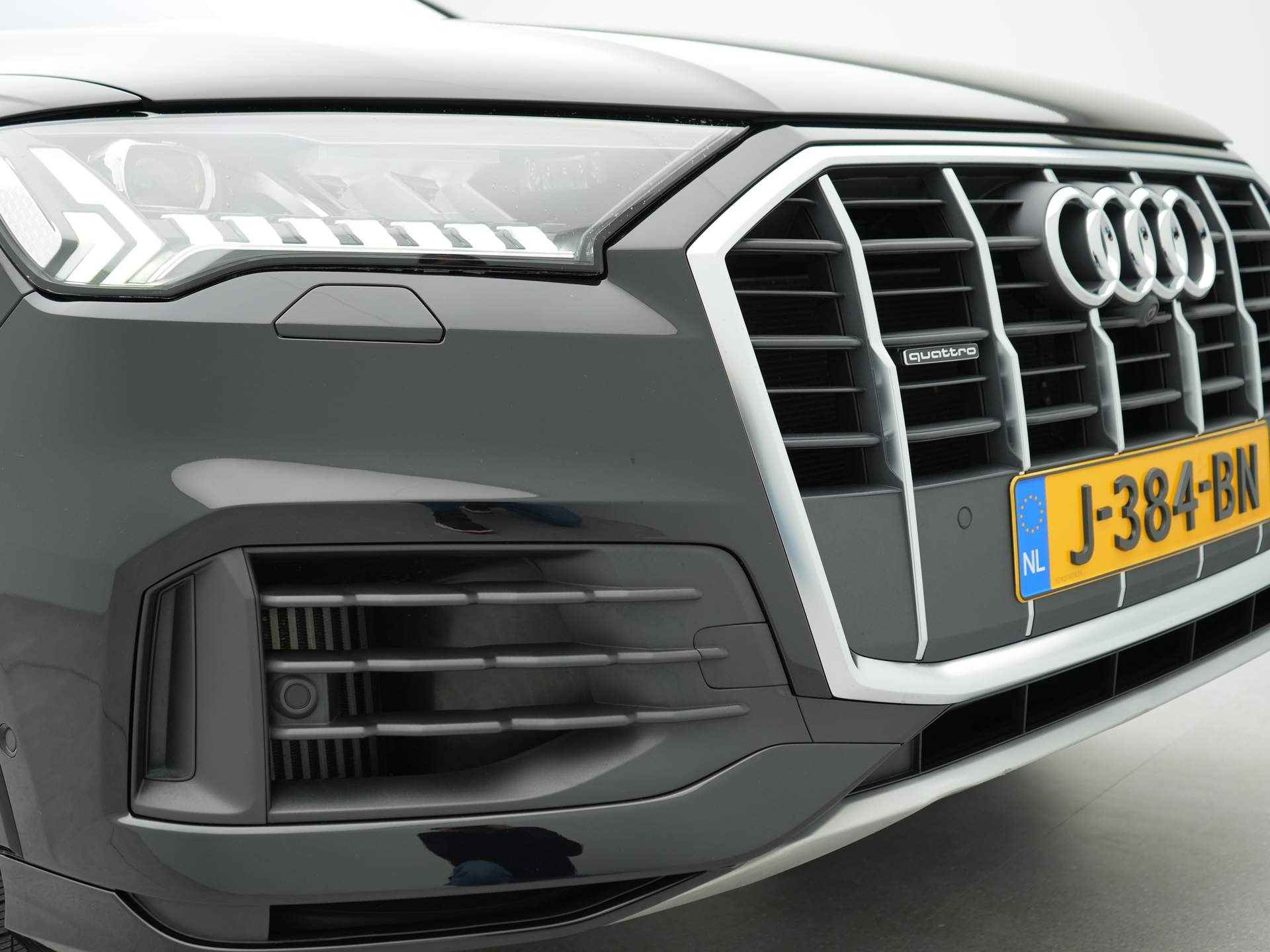 Audi Q7 55 TFSI e quattro Pro Line Plus | autom 8 traps | Audi entertainment systeem achter| Lederen bekleding | Navigatie by App | Panoramadak | LM velgen 19" - 27/83