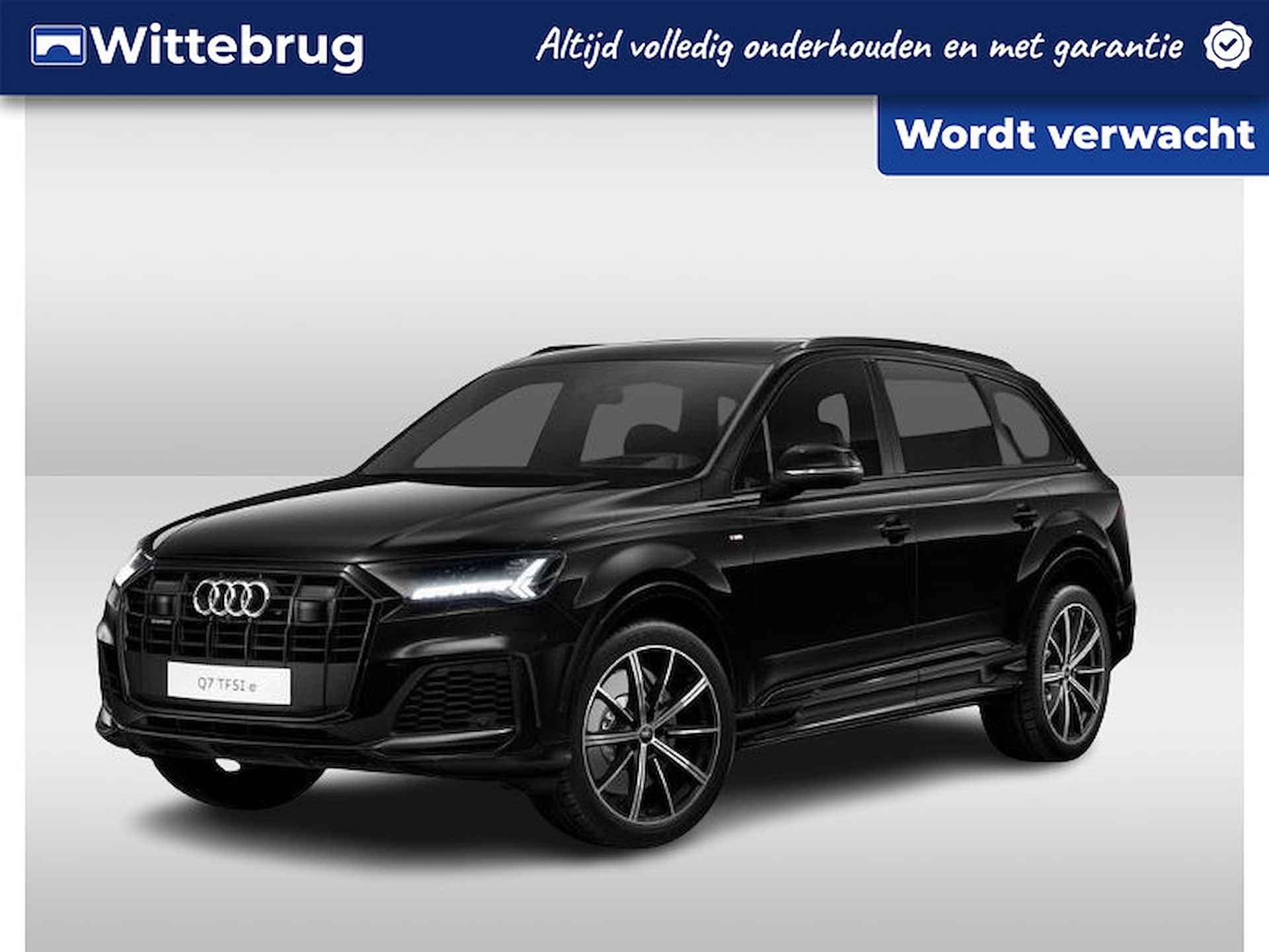 Audi Q7 55 TFSI e 381pk quattro Pro Line S | Head Up | Trekhaak | Matrix | Memory | Servo | Bang & Olufsen | Topview | Tour & Parking | Luchtvering | 21" LM velgen | Optiek zwart - 1/7