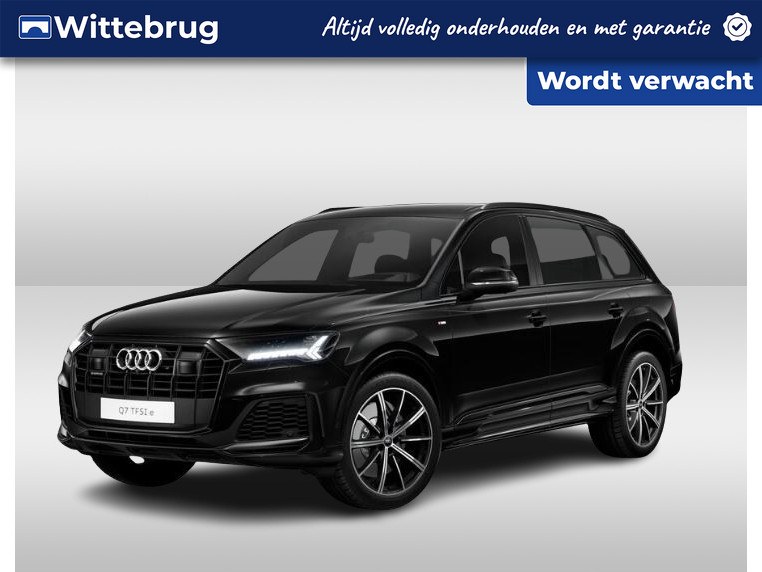 Audi Q7 55 TFSI e 381pk quattro Pro Line S | Head Up | Trekhaak | Matrix | Memory | Servo | Bang & Olufsen | Topview | Tour & Parking | Luchtvering | 21" LM velgen | Optiek zwart