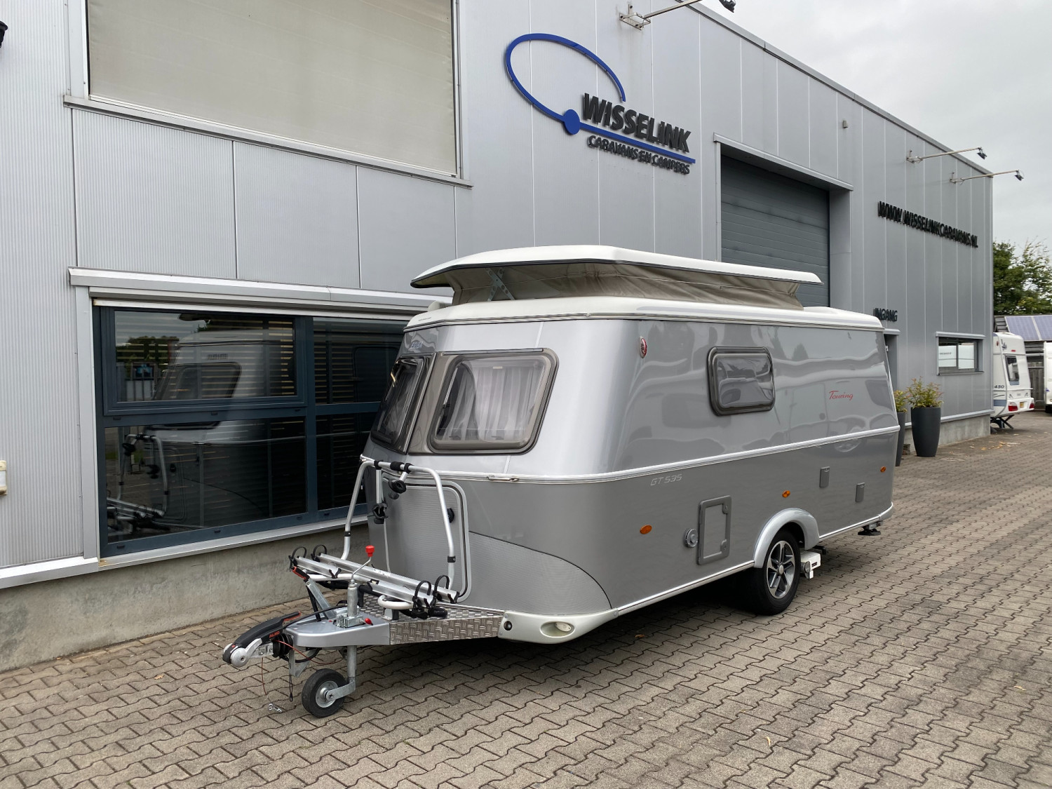 Eriba Touring Troll 535 GT Silver MOVER CASSETTELUIFEL