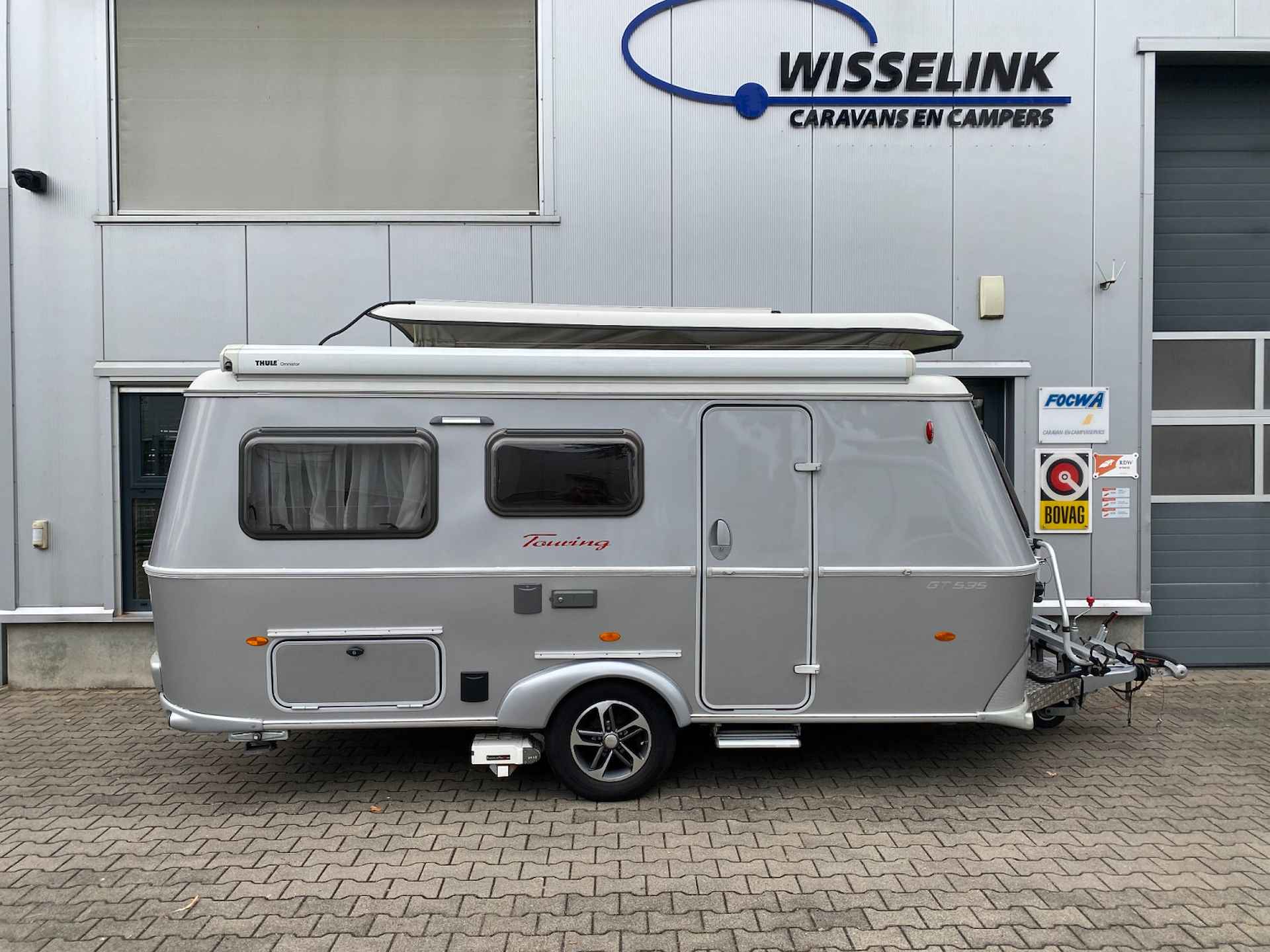 Eriba Touring Troll 535 GT Silver MOVER CASSETTELUIFEL - 4/20