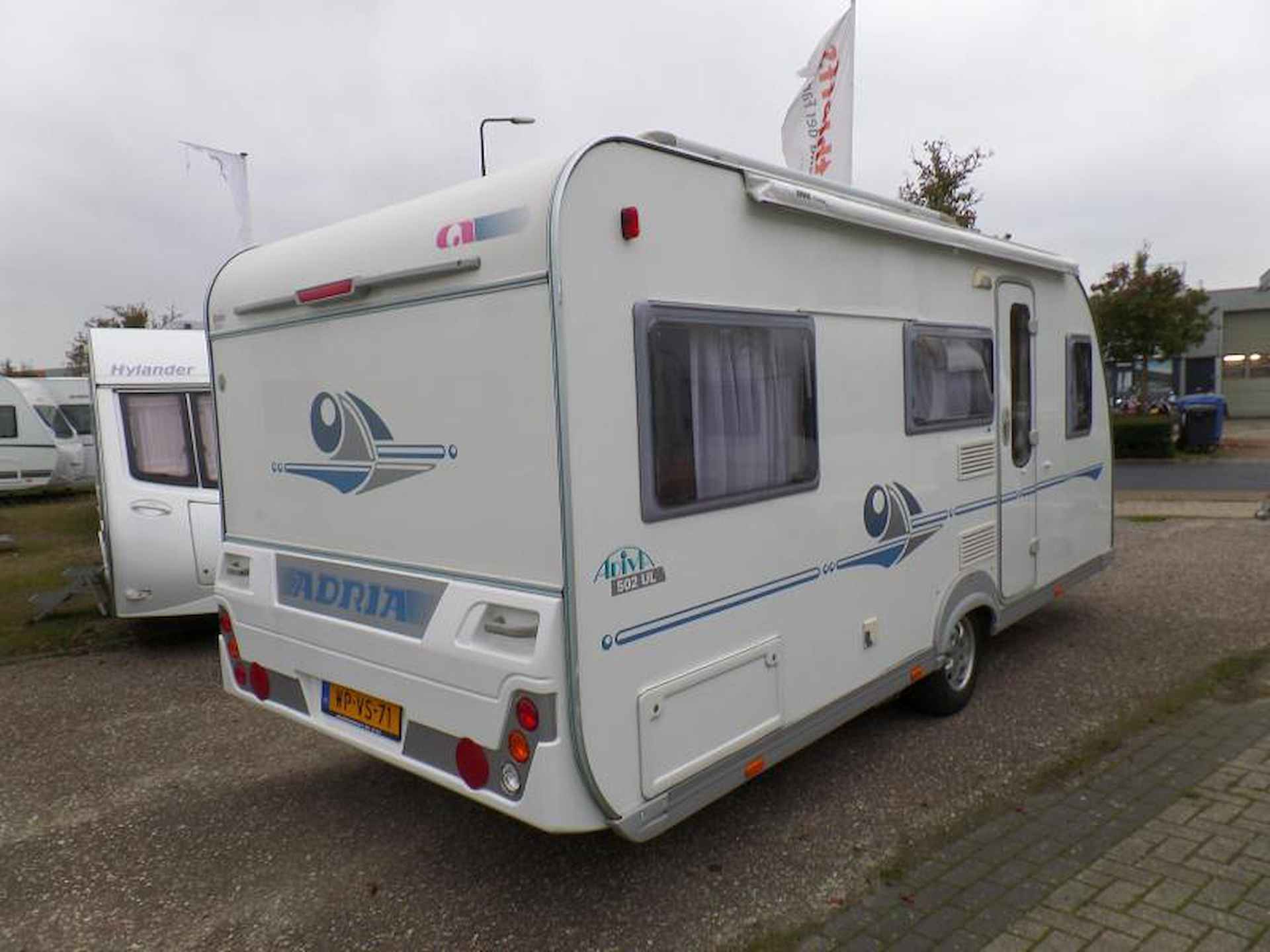 Adria Adiva Slim Line 502 UL enkele bedden,mover,tent - 3/15