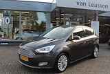 Ford C-Max 1.5 TITANIUM AD-CRUISE KEYLESS BLIND SPOT APPLE/ANDROID NAVI CLIMA CAMERA ELEKTRISCH WEGKLAPBARE TREKHAAK TREKGEWICHT 1500KG PARK-SENSOREN VOOR EN ACHTER BLUETOOTH EL-SPIEGELS NL-AUTO 17'' INCH LICHTMETAAL MET ALL-SEASEN BANDEN