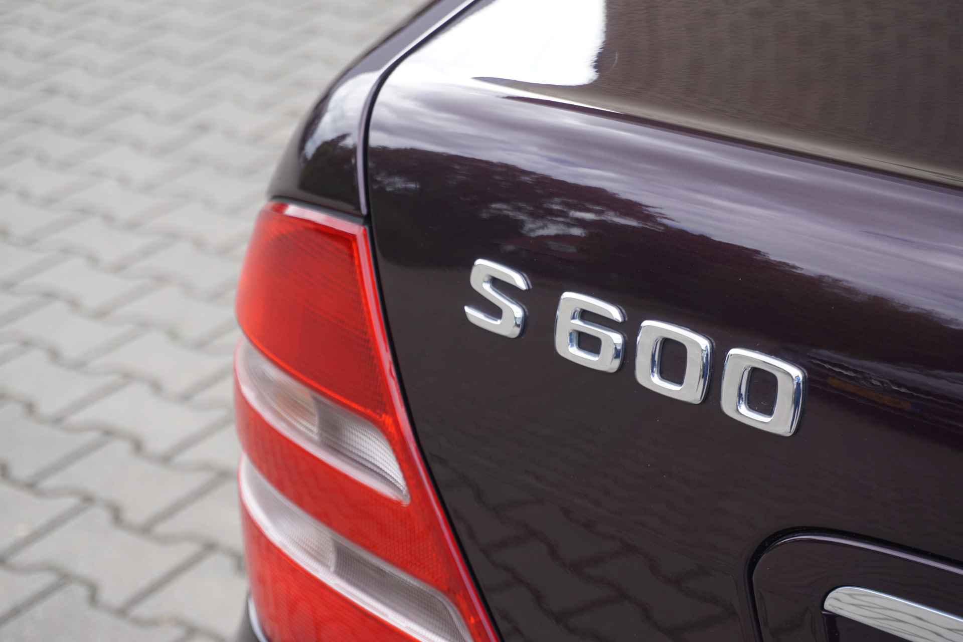 Mercedes-Benz S-Klasse S 600 Lang V12 I UNIEK I NIEUWSTAAT - 9/22
