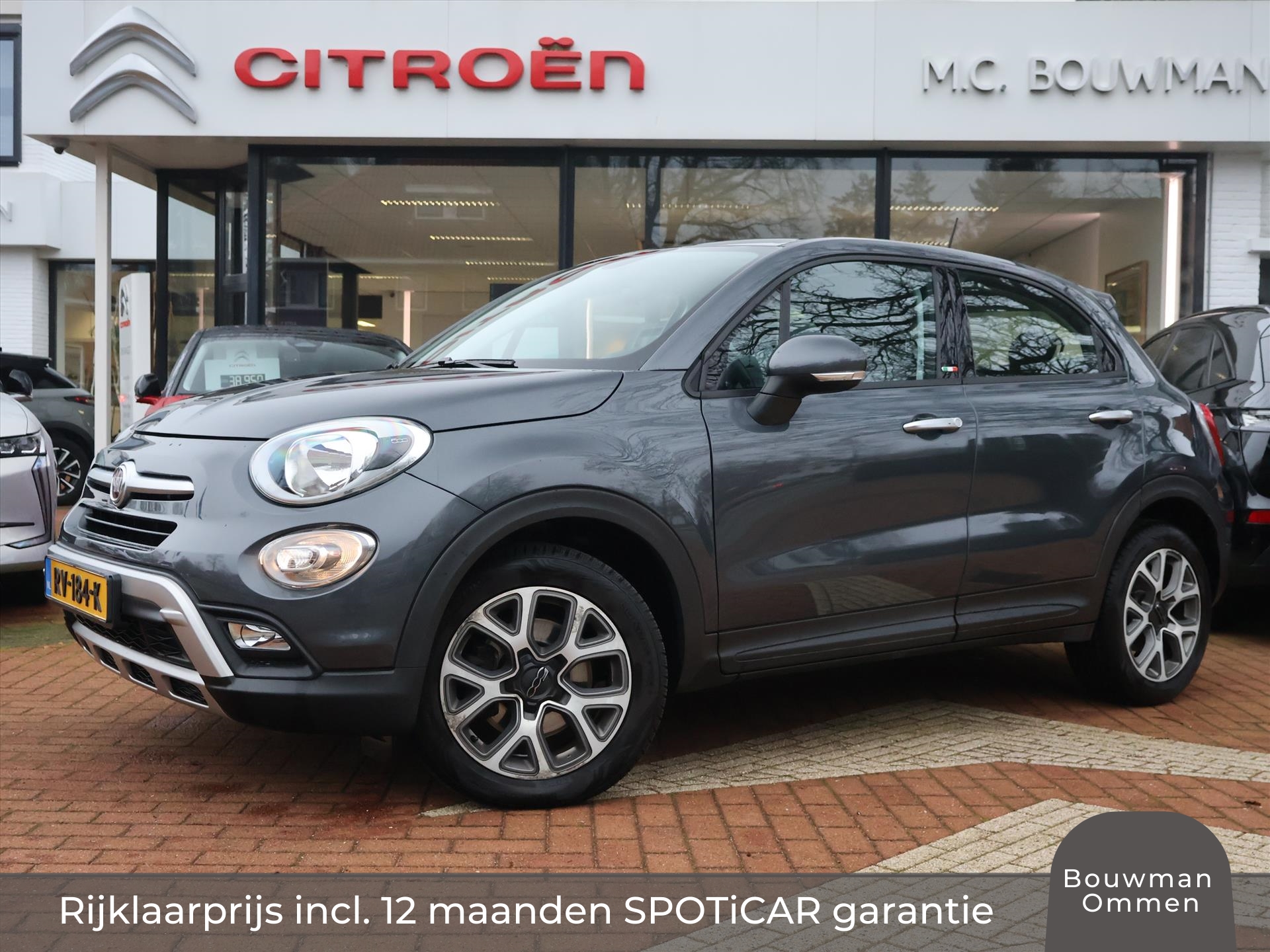 Fiat 500X Coss 1.4 Turbo MultiAir 140PK, Rijklaarprijs | Navigatie | DAB+ | Parkeersensoren