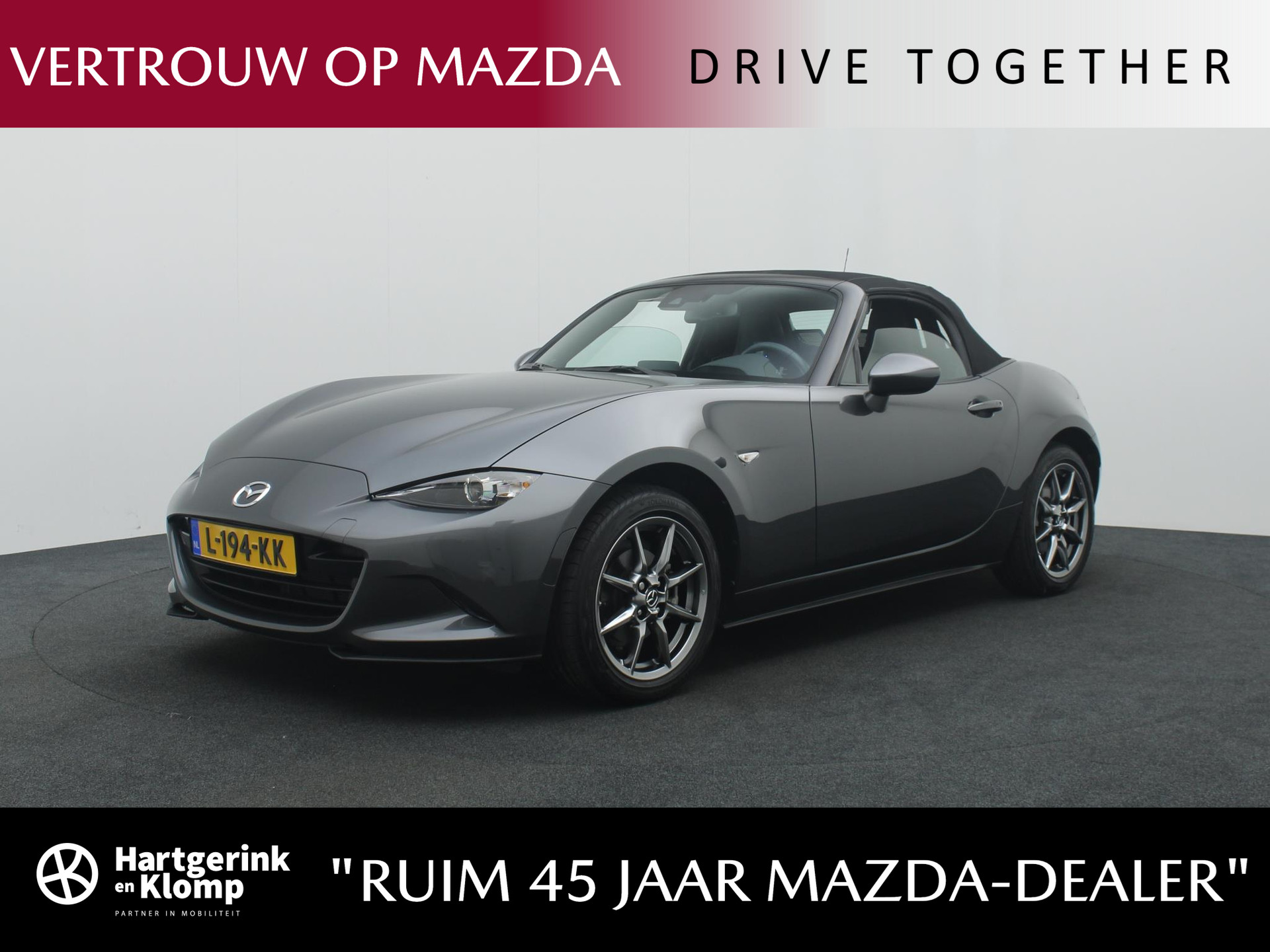 Mazda MX-5 1.5 SkyActiv-G Roadster Luxury : dealer onderhouden bij viaBOVAG.nl
