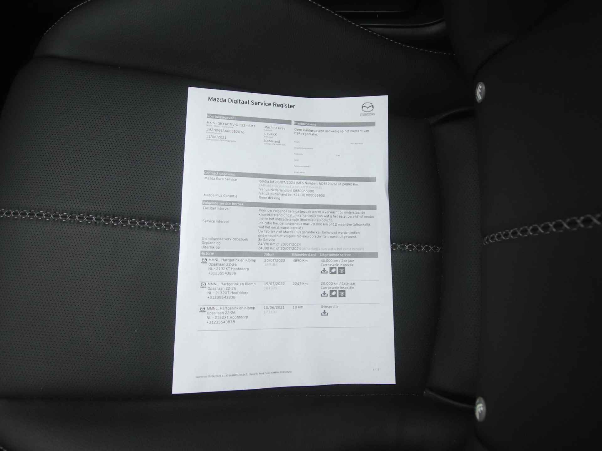 Mazda MX-5 1.5 SkyActiv-G Roadster Luxury : dealer onderhouden - 41/47