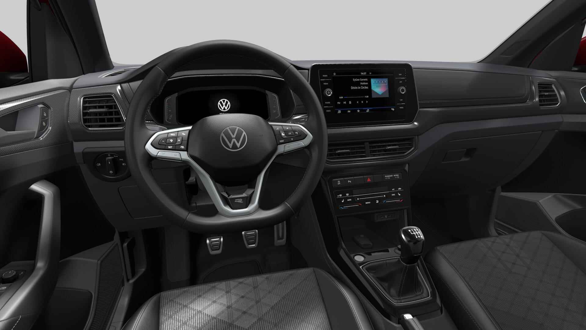 Volkswagen T-Cross 1.0 TSI R-Line #AD | Navigatie | Stoelverwarming | Digital Cockpit | 18 inch Lichtmetalen Velgen - 6/8