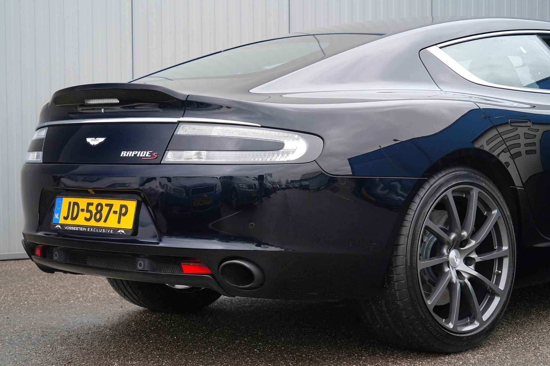 Aston Martin Rapide 6.0 V12 S / Stoelverw. & Koeling / Camera / Navigatie / Climate Control / Zeer compleet! - 29/41